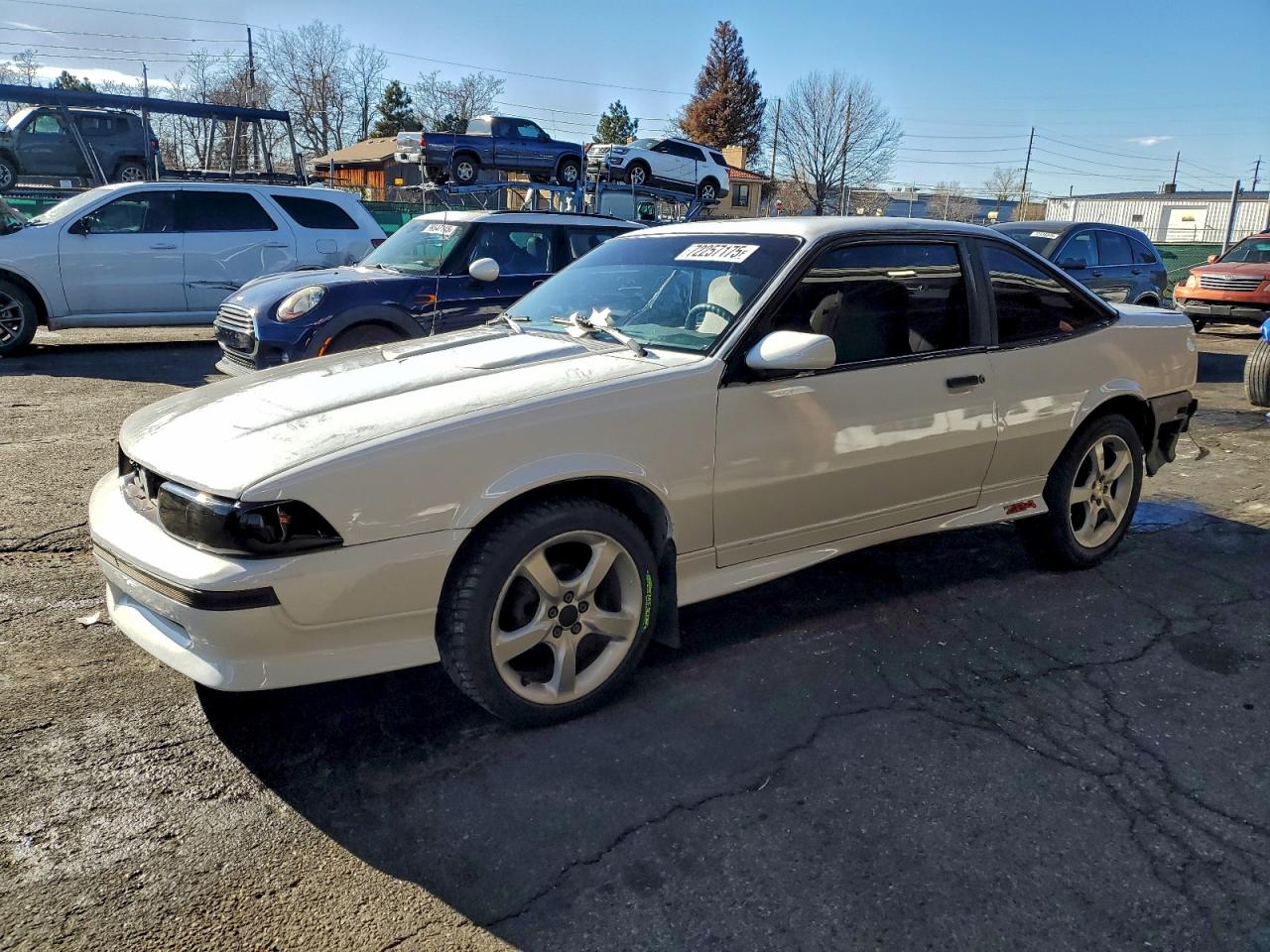 1989 Chevrolet Cavalier Z24 White vin: 1G1JF11W1K7183097