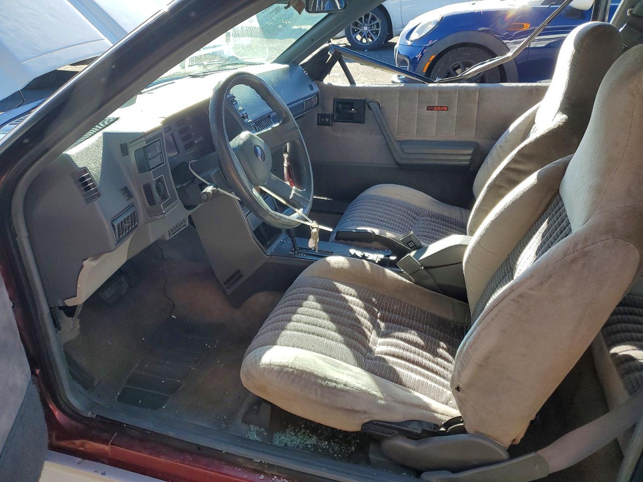 1989 Chevrolet Cavalier Z24 White vin: 1G1JF11W1K7183097