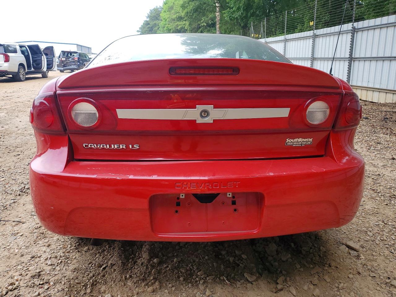 2003 Chevrolet Cavalier Ls Красный vin: 1G1JF12F237385348