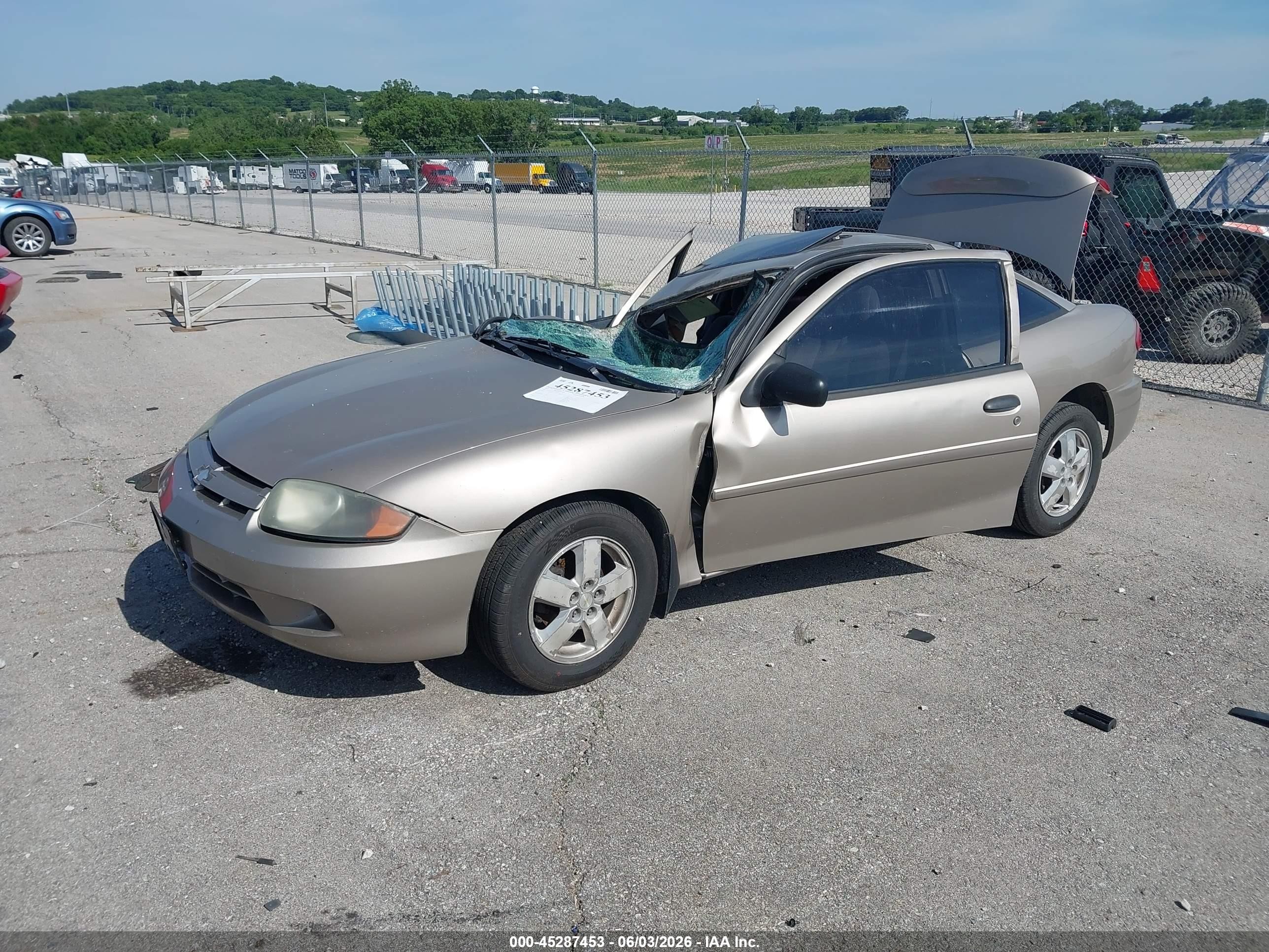 2005 Chevrolet Cavalier Ls Gold vin: 1G1JF12F657189223