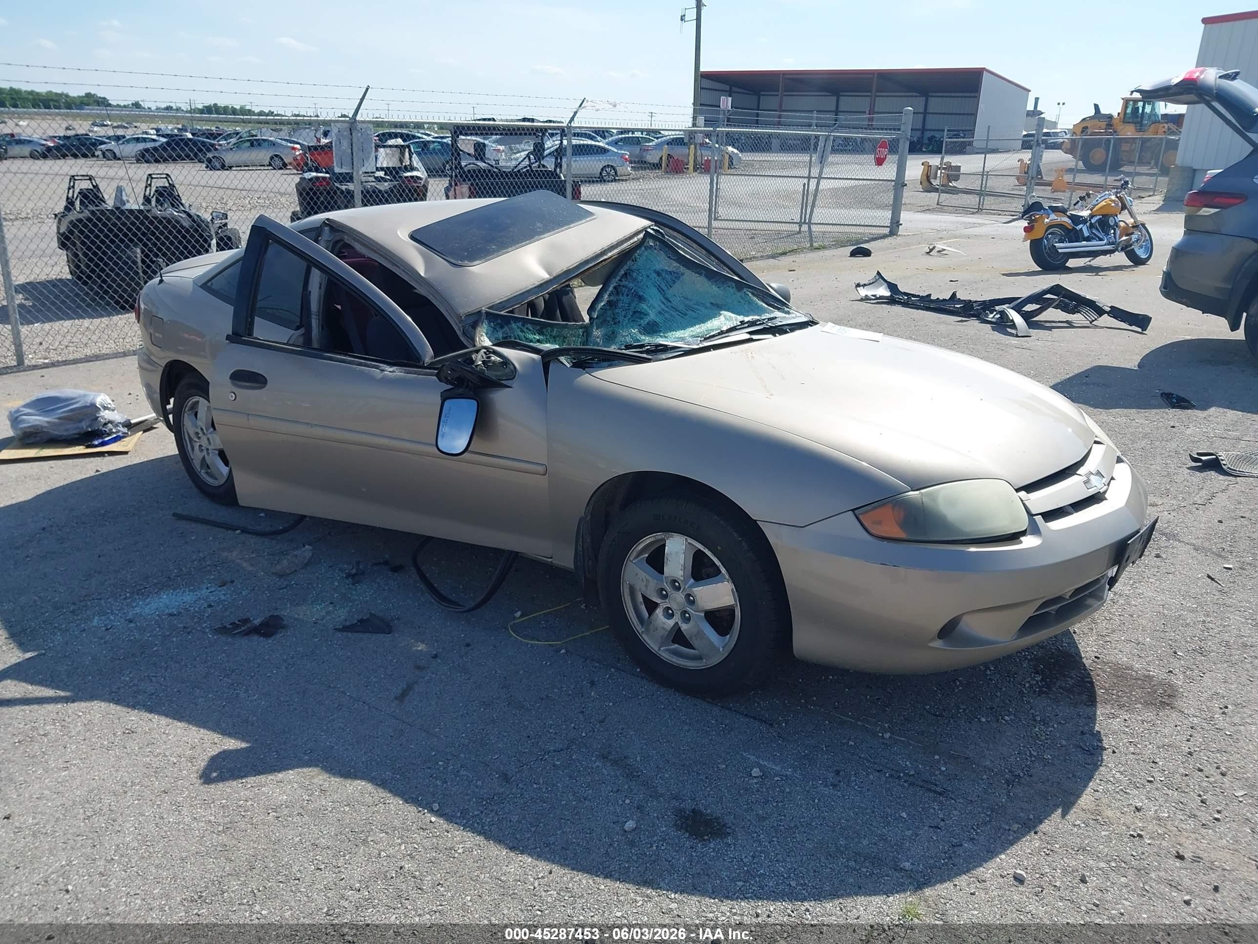2005 Chevrolet Cavalier Ls Gold vin: 1G1JF12F657189223