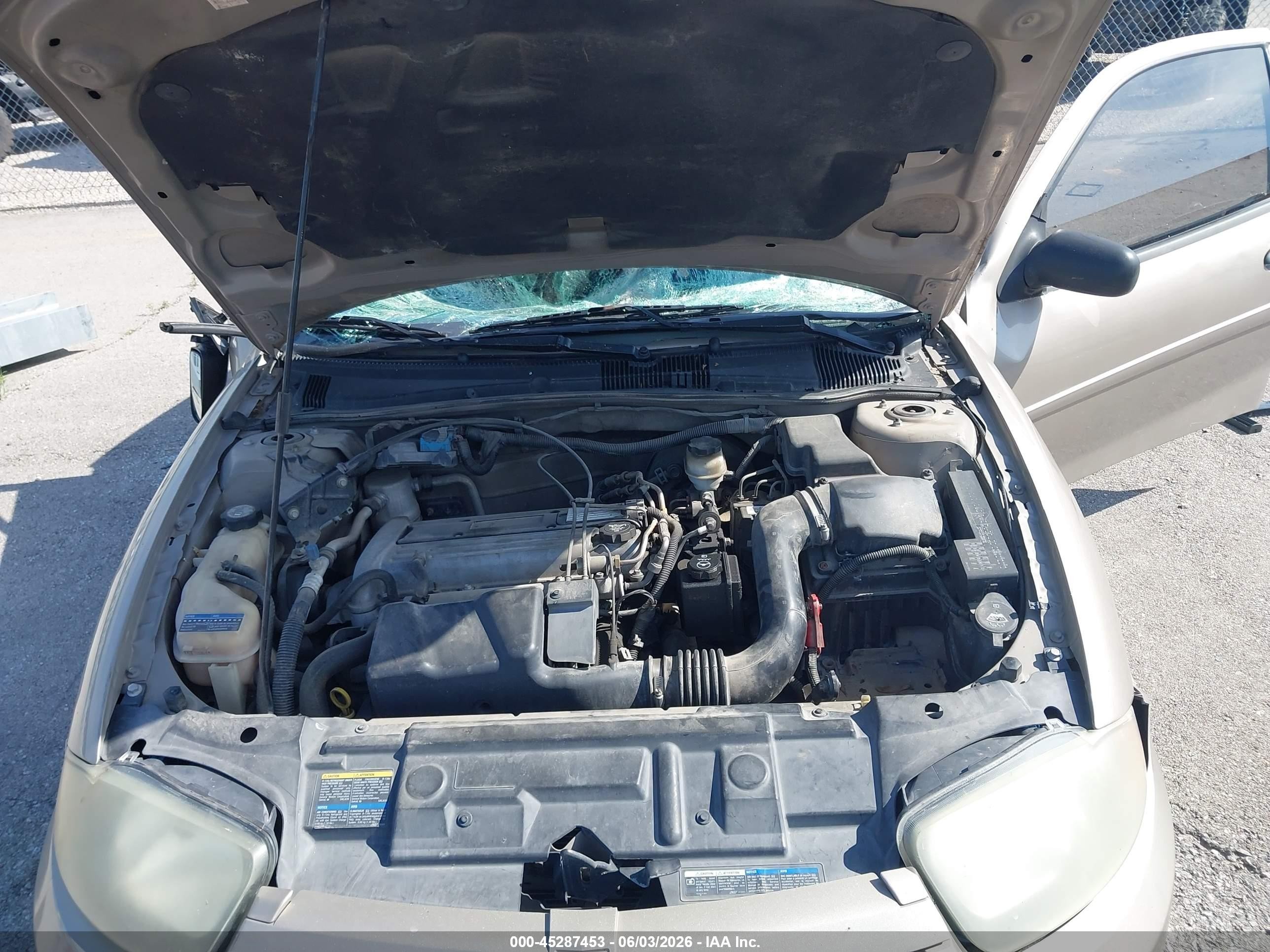 2005 Chevrolet Cavalier Ls Gold vin: 1G1JF12F657189223