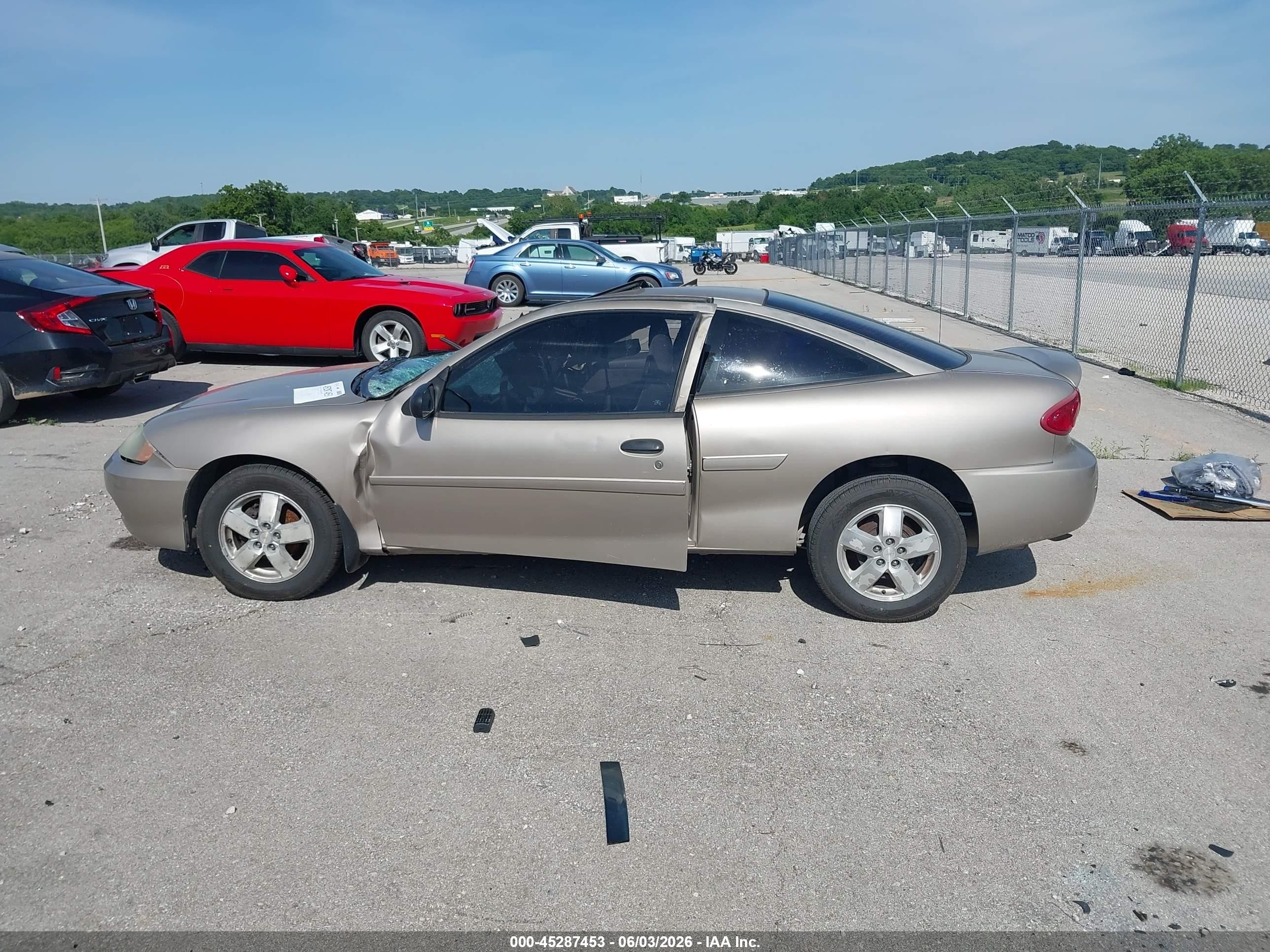 2005 Chevrolet Cavalier Ls Gold vin: 1G1JF12F657189223