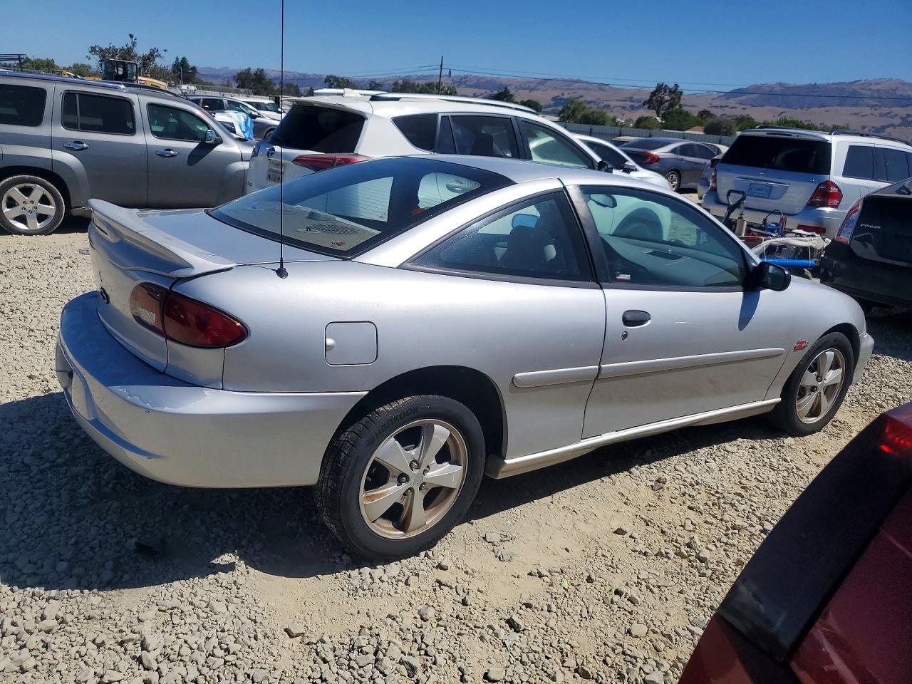 2000 Chevrolet Cavalier Z24 Gray vin: 1G1JF12T2Y7208151