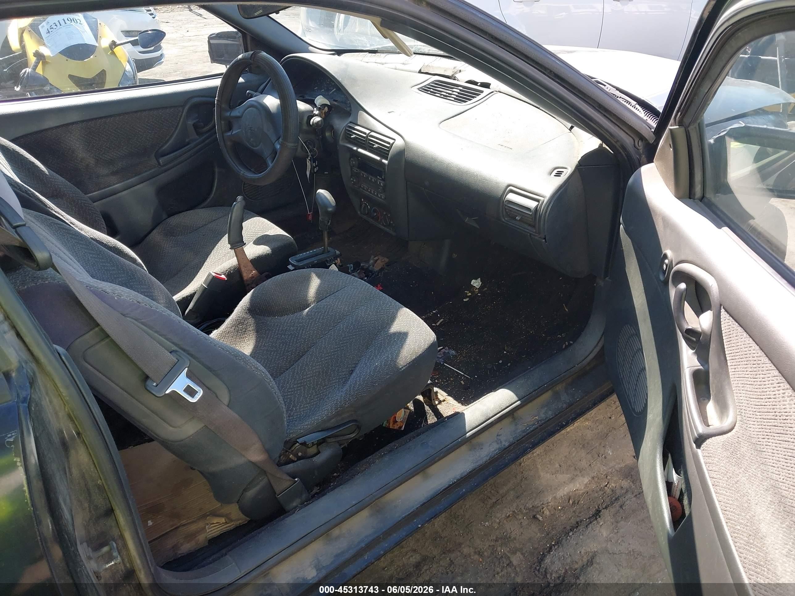 2003 Chevrolet Cavalier Ls Black vin: 1G1JF14F337182272