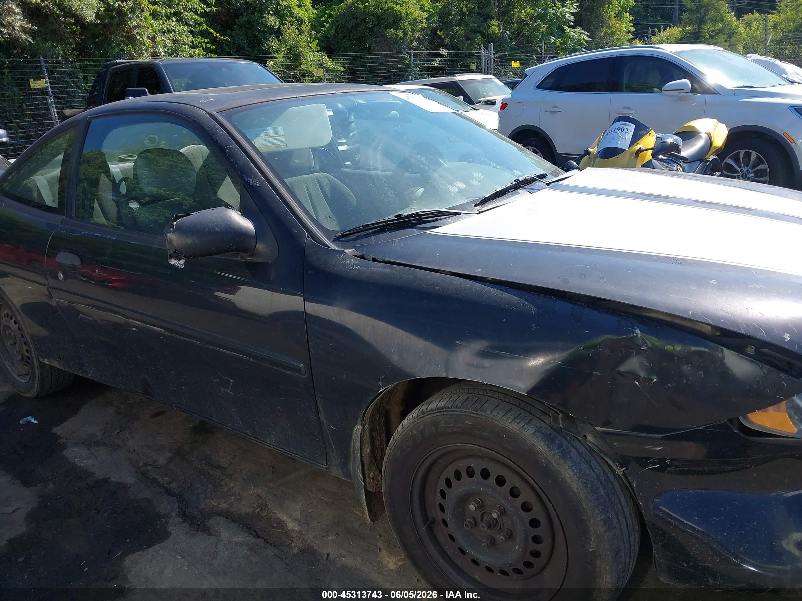 2003 Chevrolet Cavalier Ls Black vin: 1G1JF14F337182272