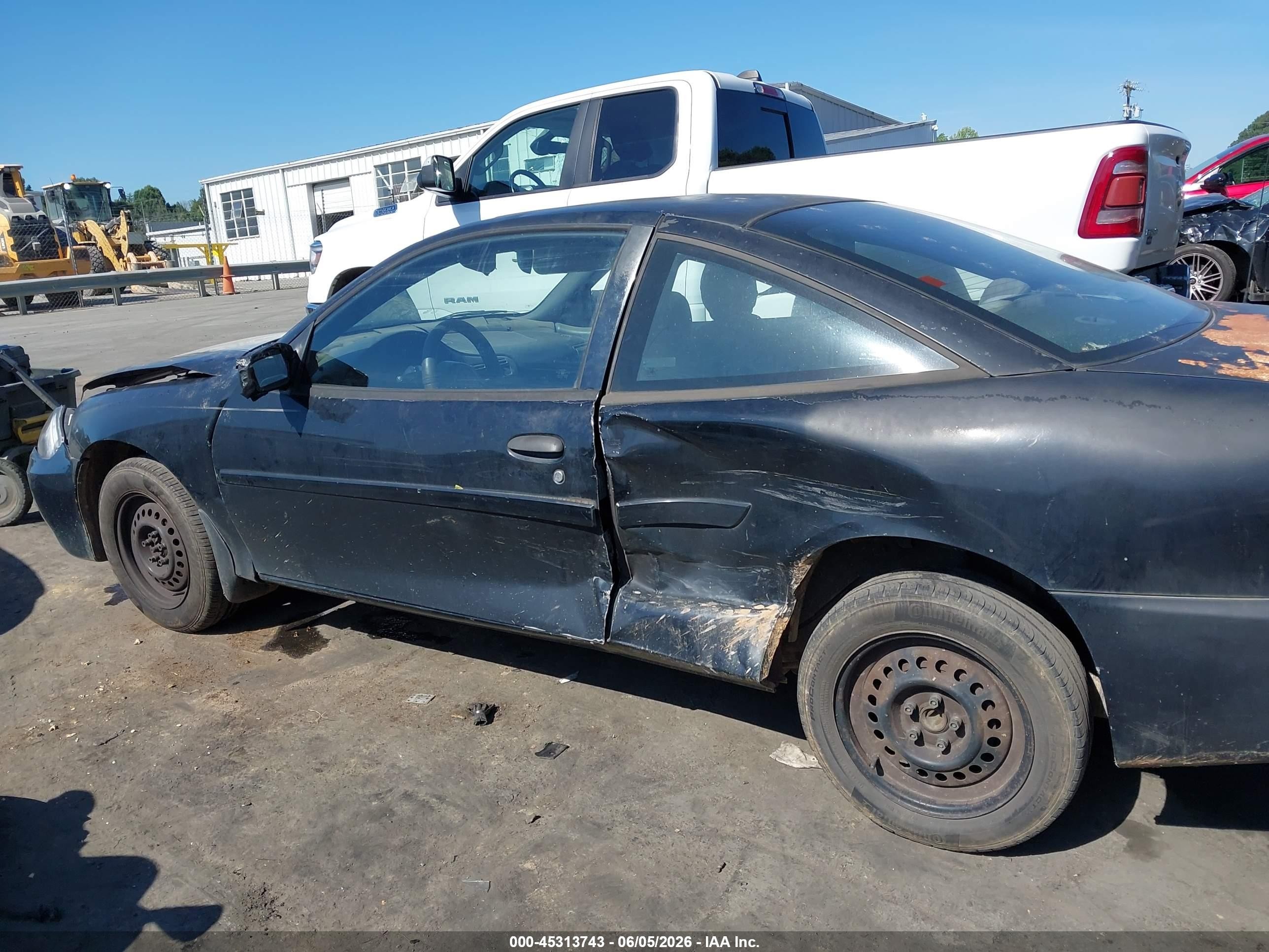 2003 Chevrolet Cavalier Ls Black vin: 1G1JF14F337182272