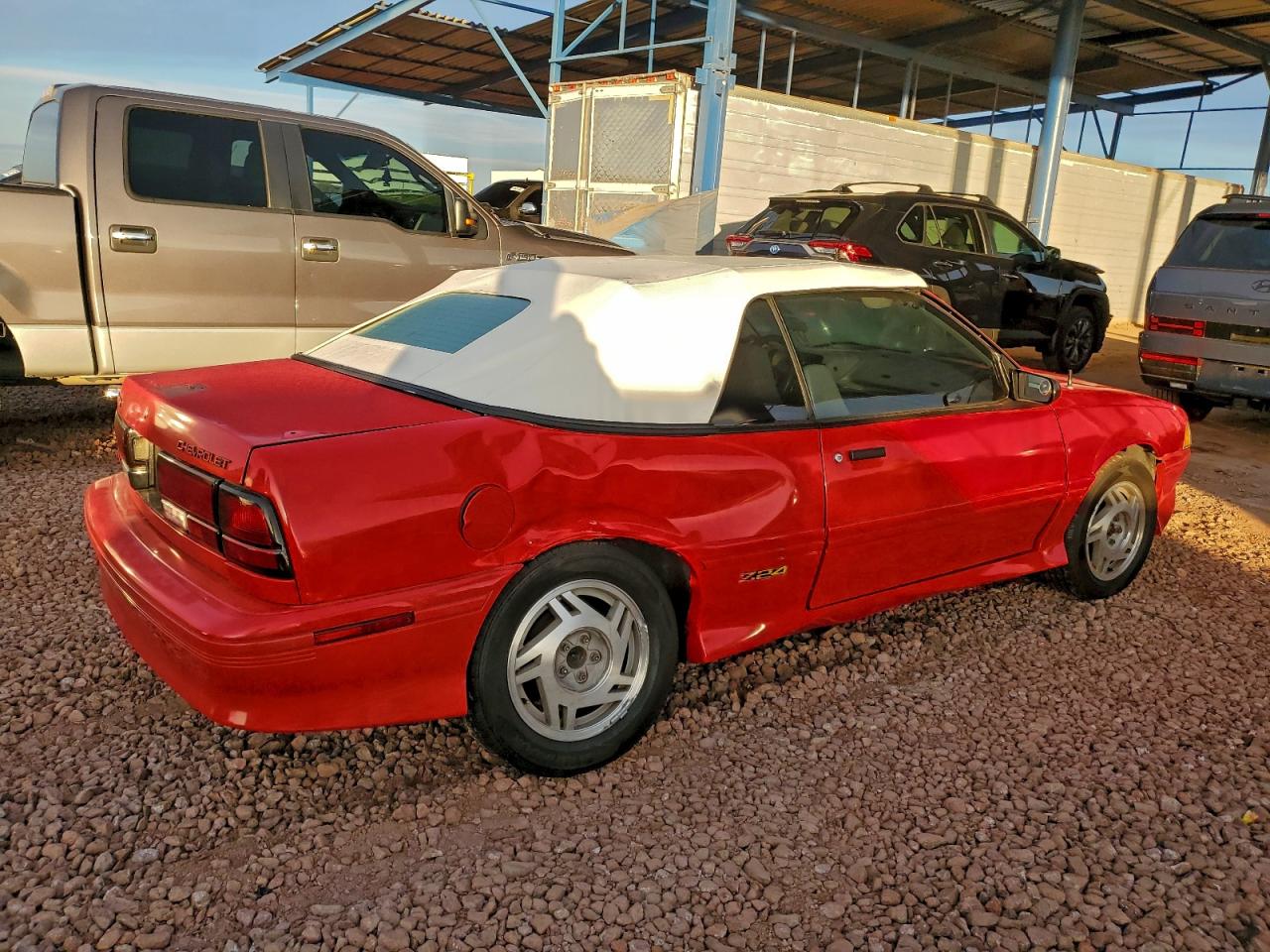1994 Chevrolet Cavalier Z24 Red vin: 1G1JF34TXR7311344