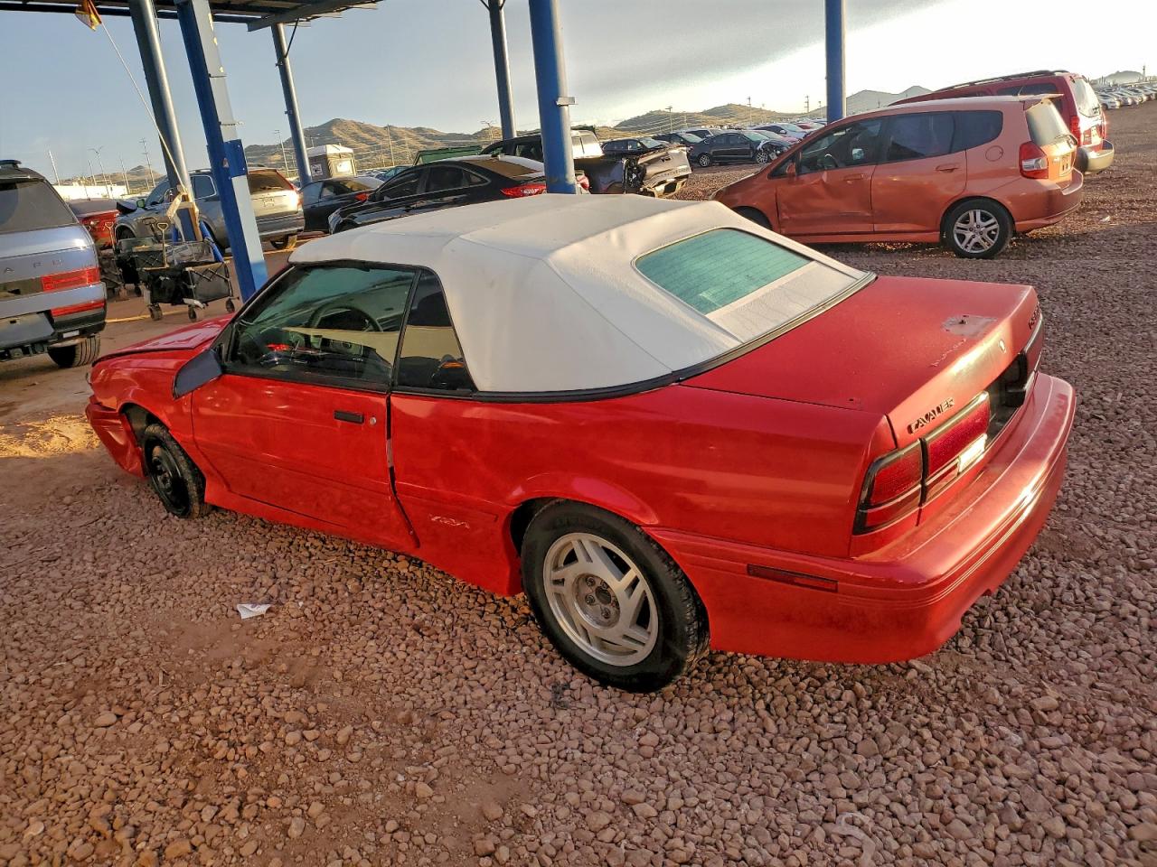 1994 Chevrolet Cavalier Z24 Red vin: 1G1JF34TXR7311344