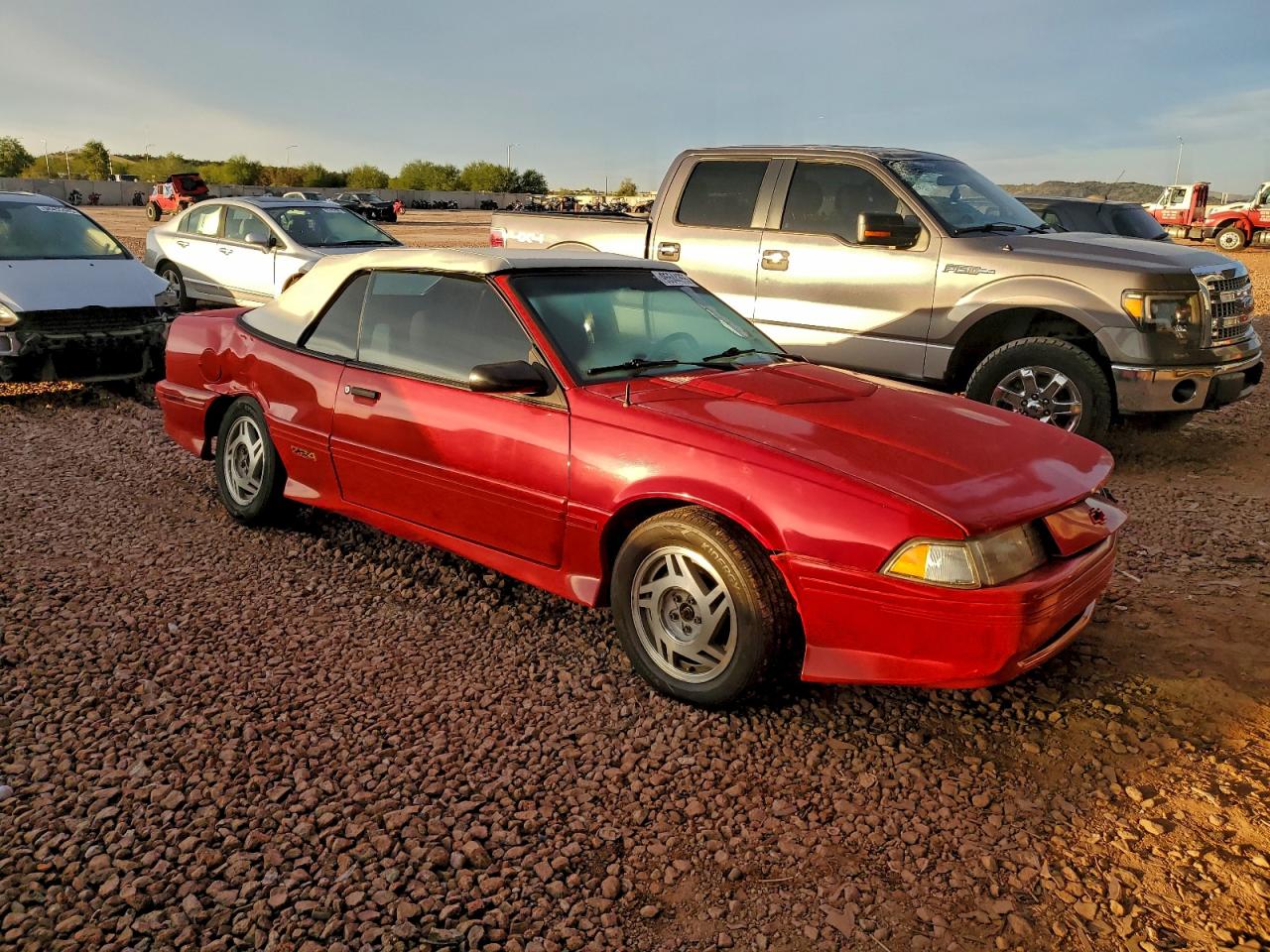 1994 Chevrolet Cavalier Z24 Red vin: 1G1JF34TXR7311344