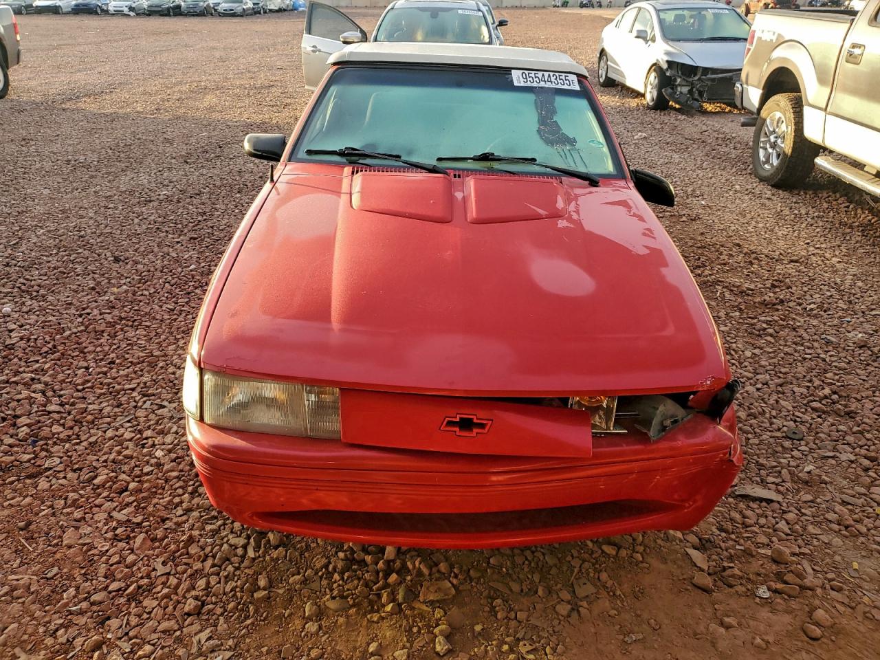 1994 Chevrolet Cavalier Z24 Red vin: 1G1JF34TXR7311344