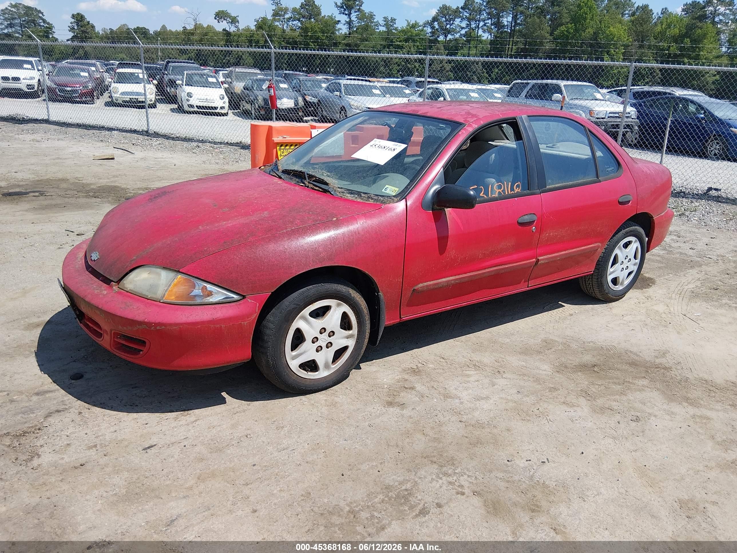 2000 Chevrolet Cavalier Ls Red vin: 1G1JF5241Y7162845