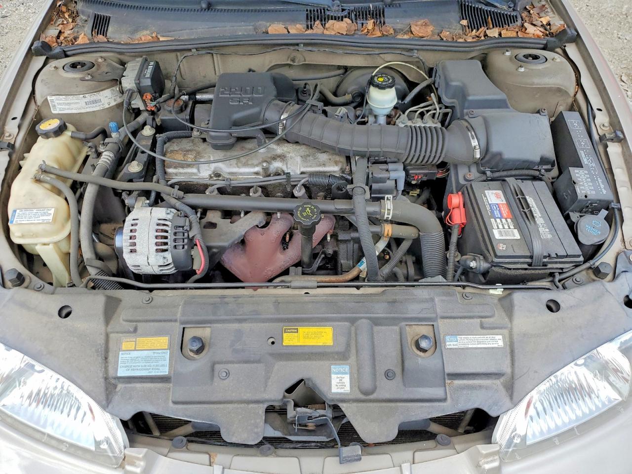 2001 Chevrolet Cavalier Ls Бежевый vin: 1G1JF524317242864