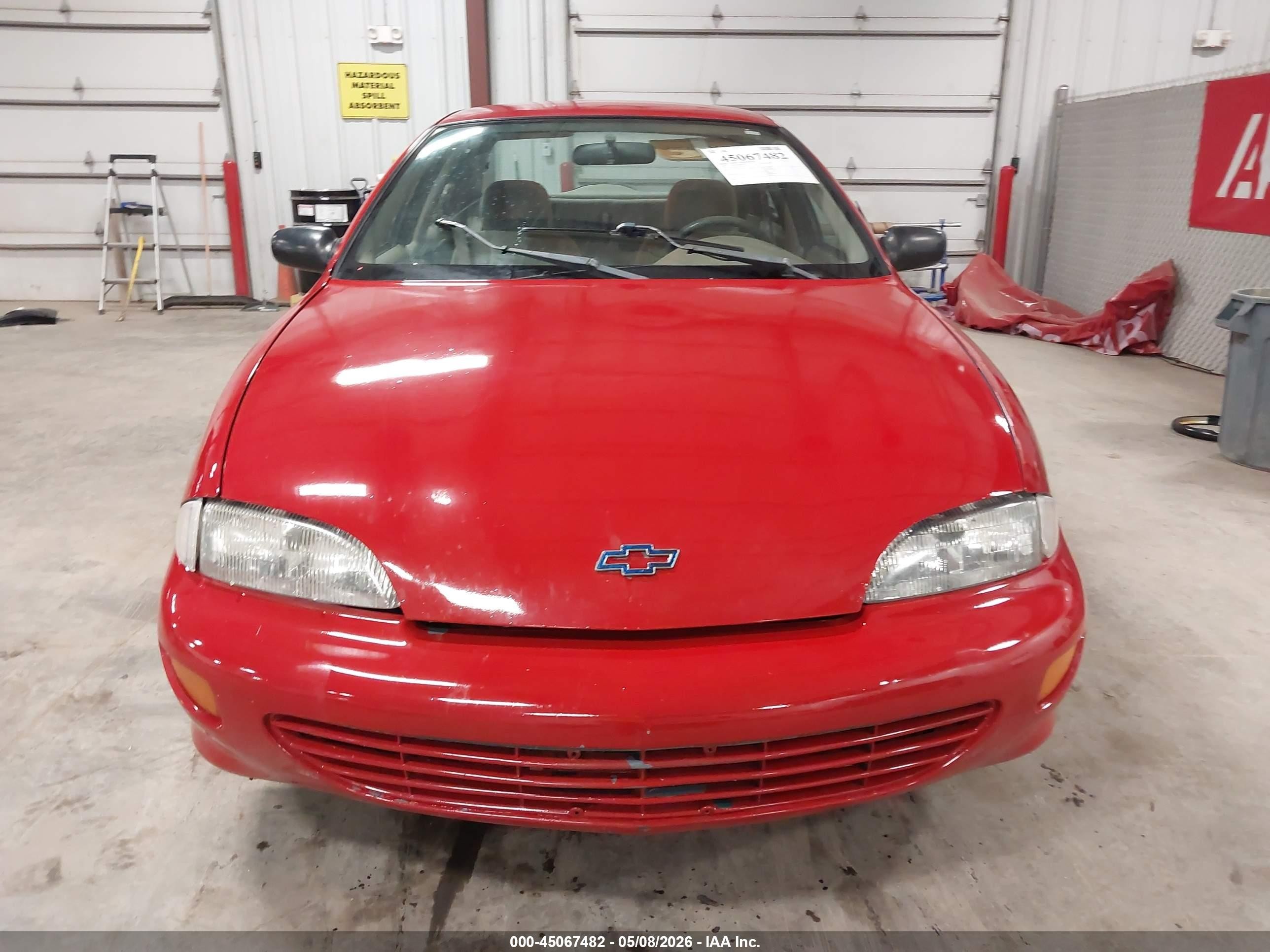 1999 Chevrolet Cavalier Ls Red vin: 1G1JF5244X7197135
