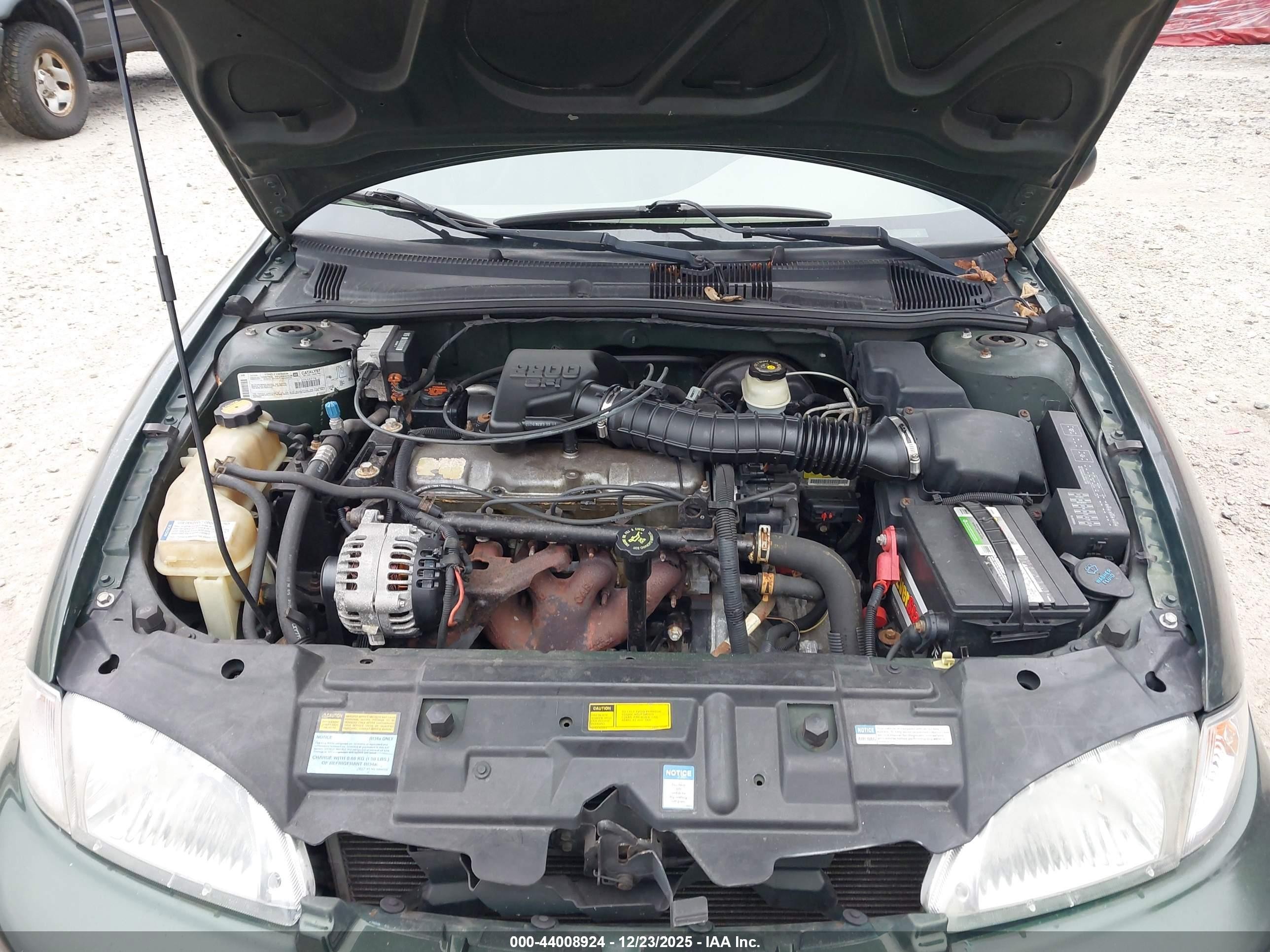 2000 Chevrolet Cavalier Ls Зеленый vin: 1G1JF5246Y7418087