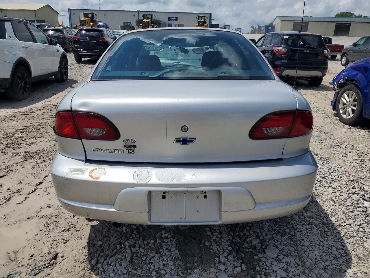 2002 Chevrolet Cavalier Ls Silver vin: 1G1JF524927239579