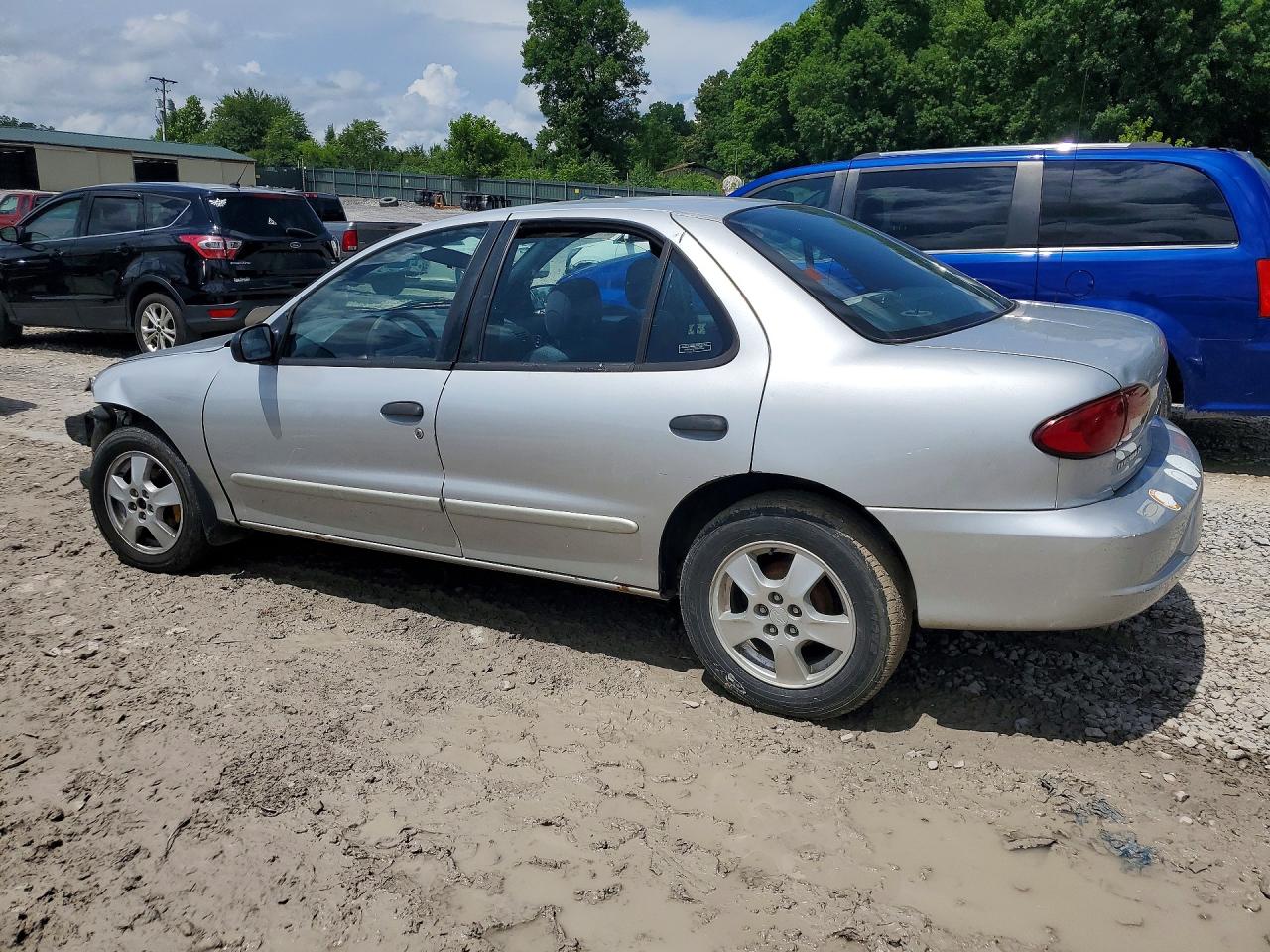 2002 Chevrolet Cavalier Ls Silver vin: 1G1JF524927239579