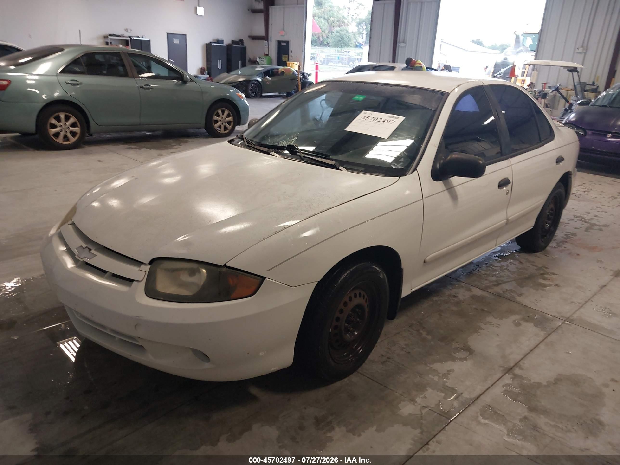 2003 Chevrolet Cavalier Ls White vin: 1G1JF52F037261070