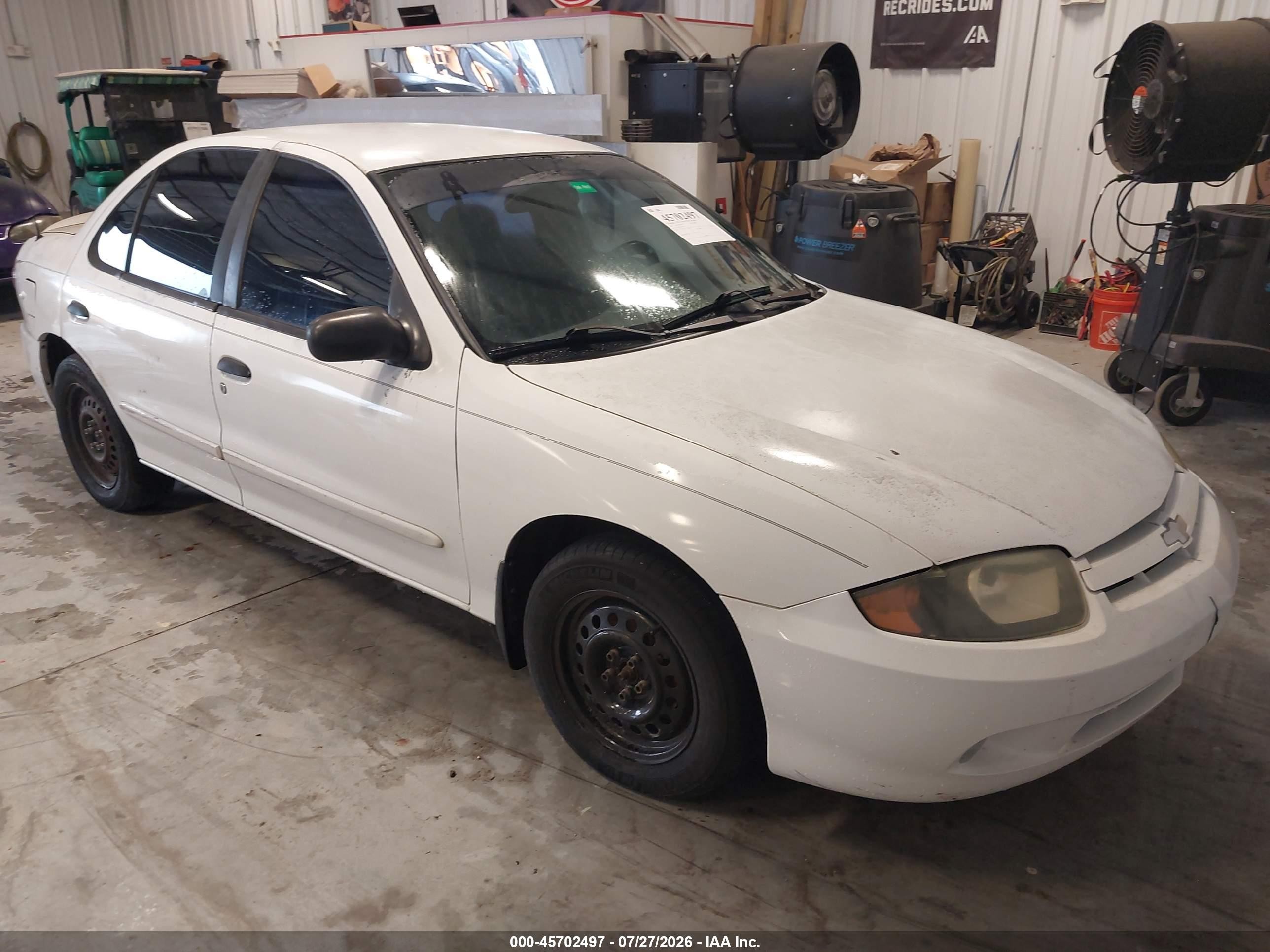 2003 Chevrolet Cavalier Ls White vin: 1G1JF52F037261070