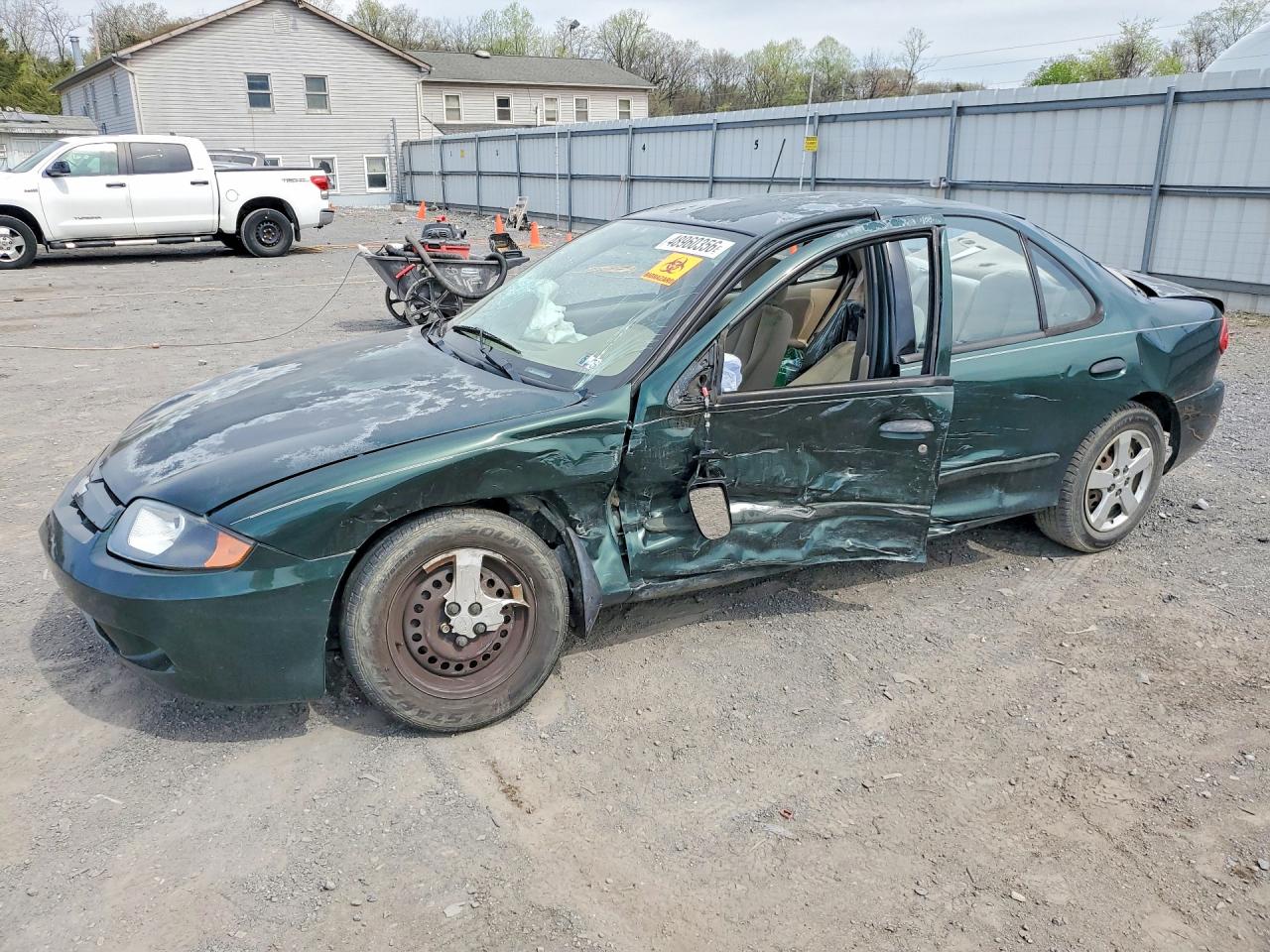 2003 Chevrolet Cavalier Ls Green vin: 1G1JF52F137356155