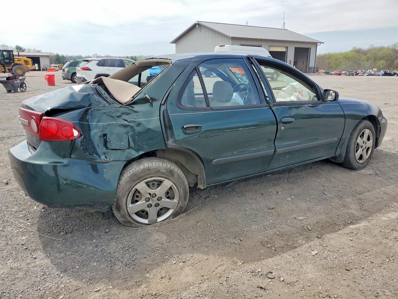 2003 Chevrolet Cavalier Ls Green vin: 1G1JF52F137356155