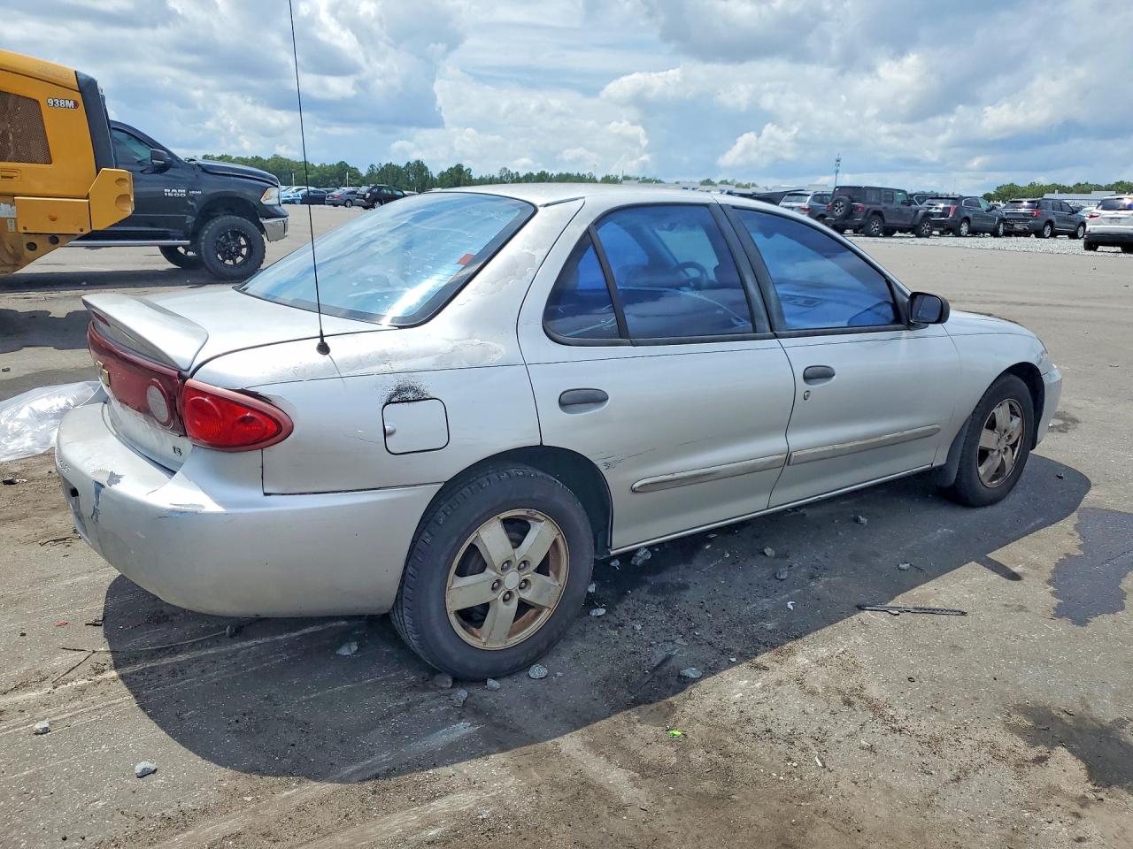 2004 Chevrolet Cavalier Ls Silver vin: 1G1JF52F247165815