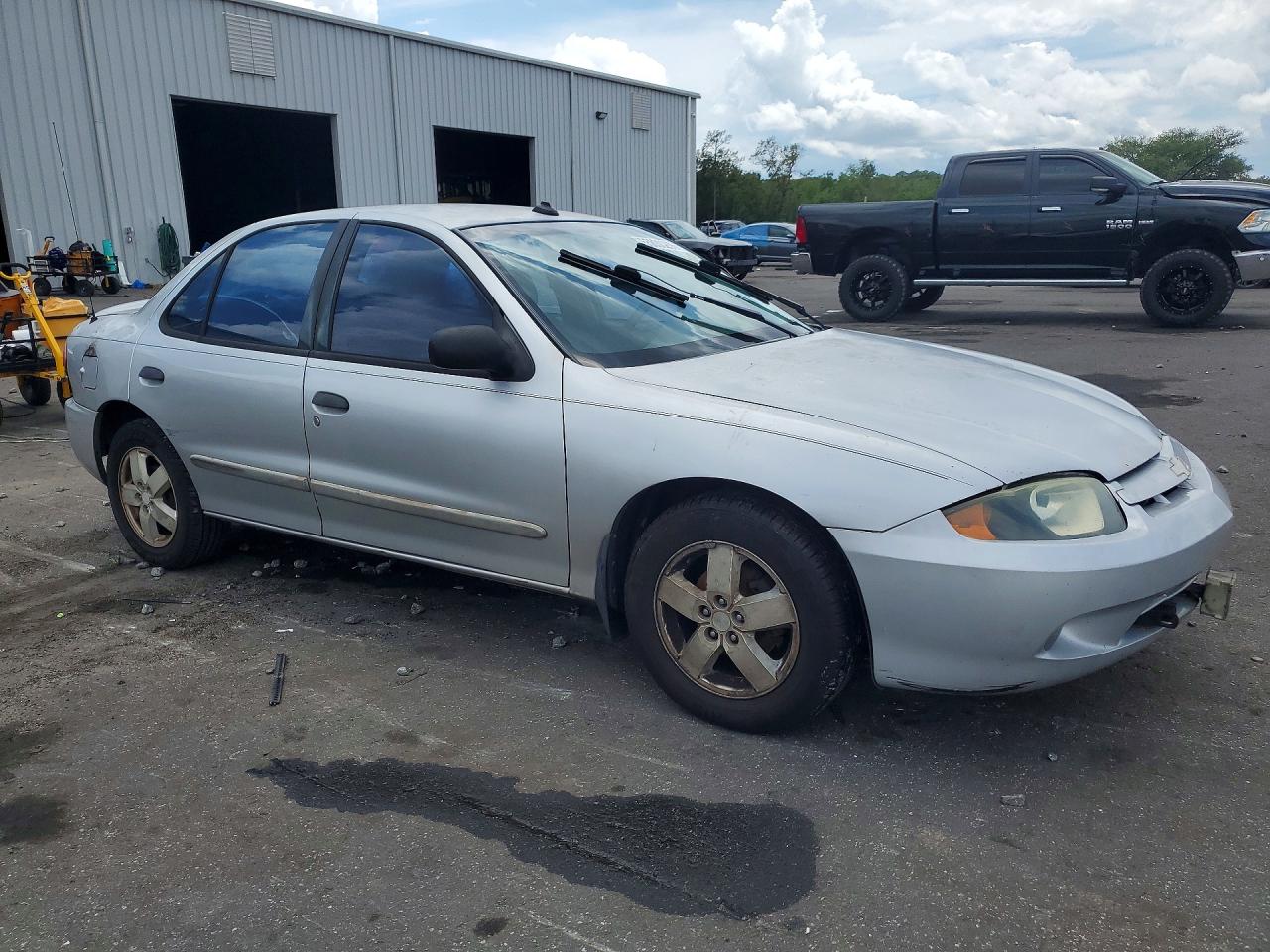 2004 Chevrolet Cavalier Ls Silver vin: 1G1JF52F247165815