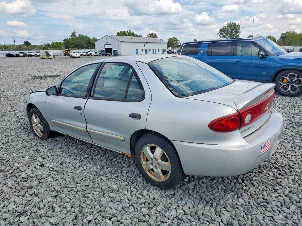 2004 Chevrolet Cavalier Ls Silver vin: 1G1JF52F447326665