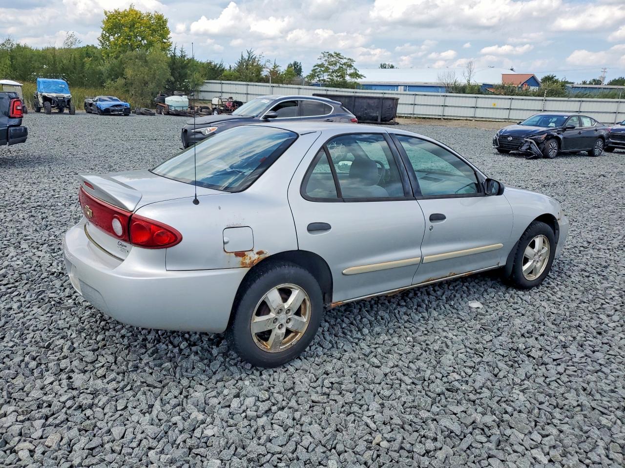 2004 Chevrolet Cavalier Ls Silver vin: 1G1JF52F447326665