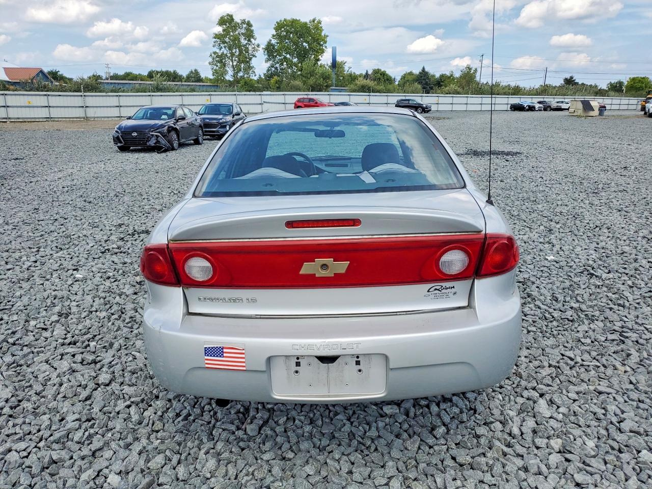 2004 Chevrolet Cavalier Ls Silver vin: 1G1JF52F447326665