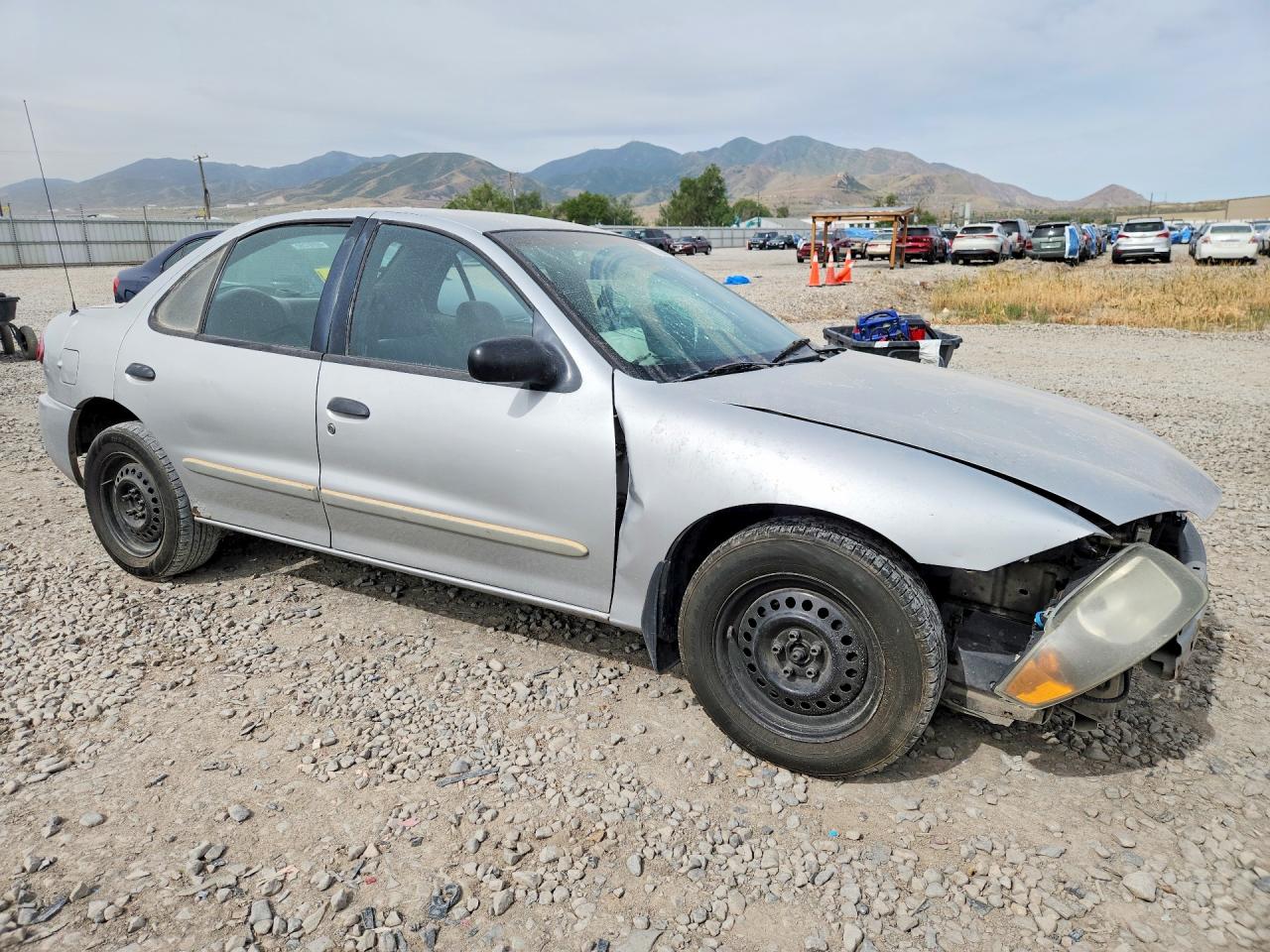2004 Chevrolet Cavalier Ls Silver vin: 1G1JF52F547262880