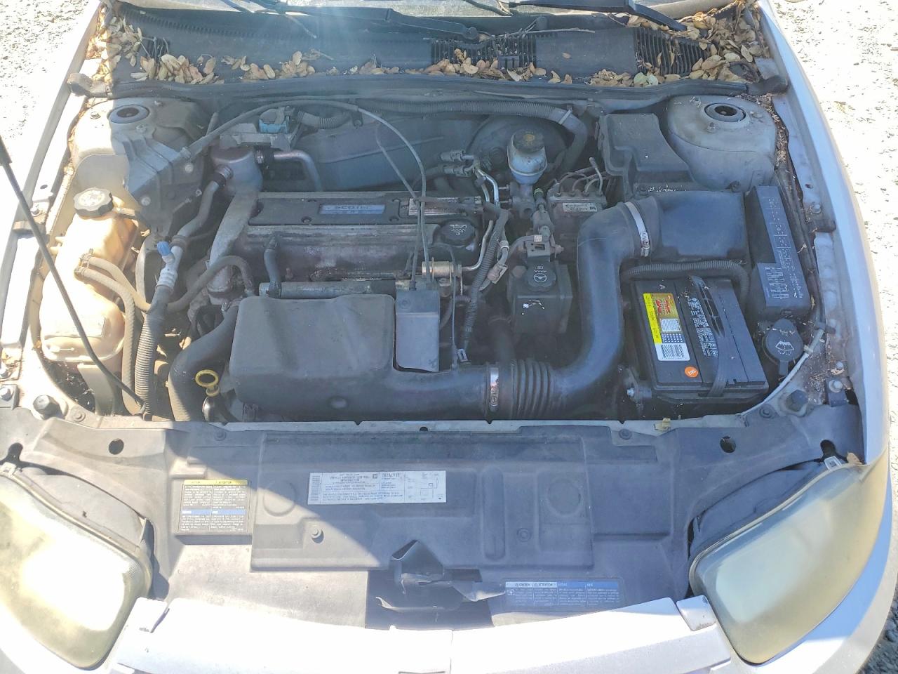 2004 Chevrolet Cavalier Ls Silver vin: 1G1JF52F547284068