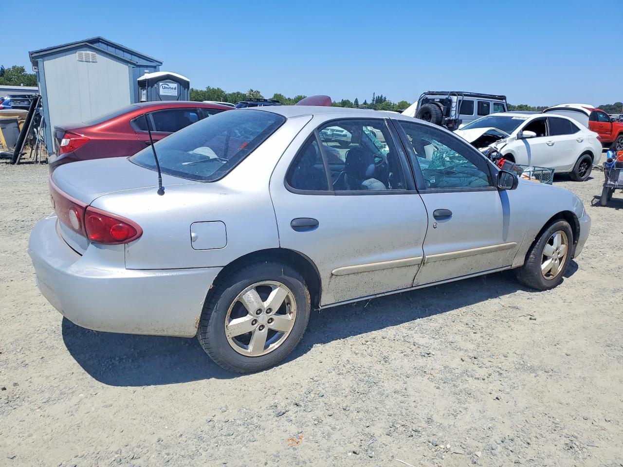 2004 Chevrolet Cavalier Ls Silver vin: 1G1JF52F547284068