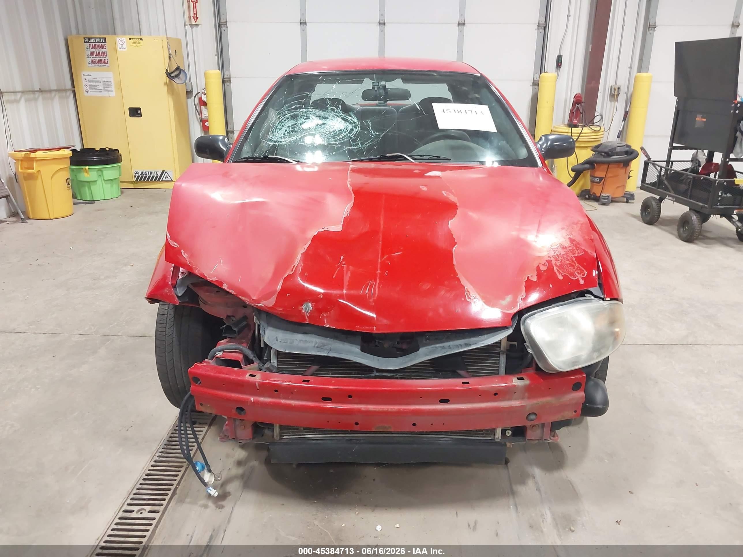 2004 Chevrolet Cavalier Ls Red vin: 1G1JF52F647252147
