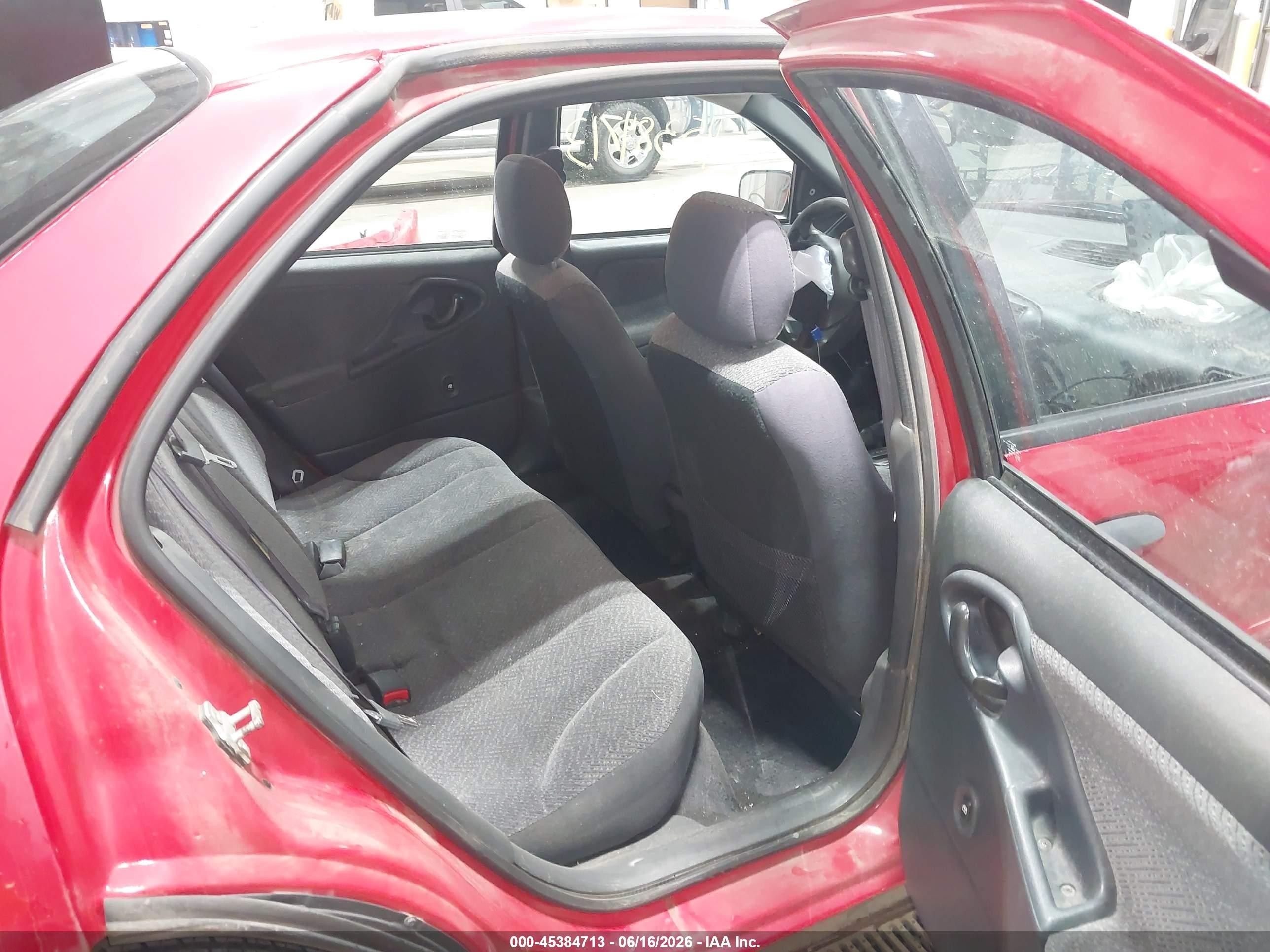 2004 Chevrolet Cavalier Ls Red vin: 1G1JF52F647252147