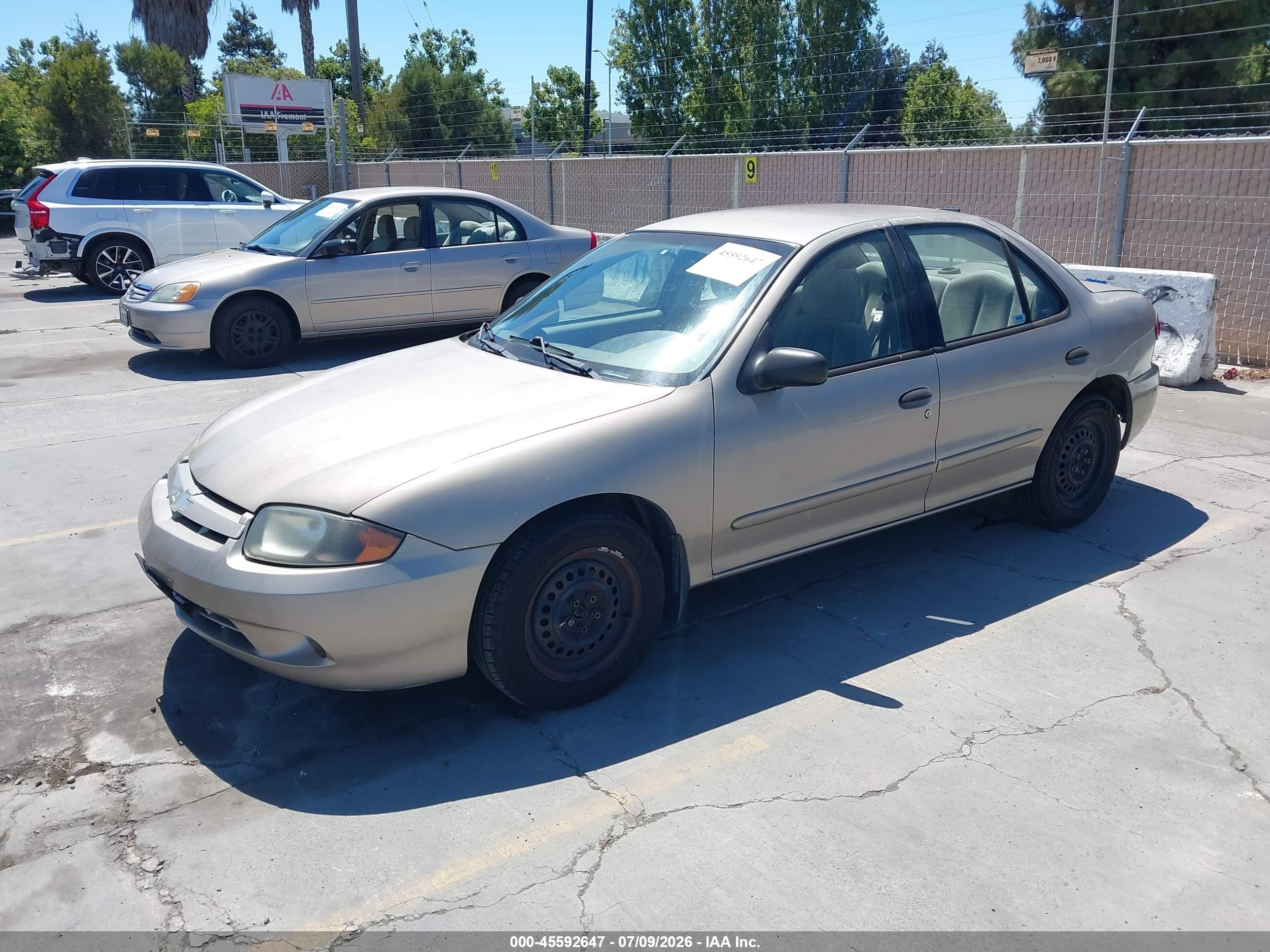 2003 Chevrolet Cavalier Ls Коричневый vin: 1G1JF52FX37185406