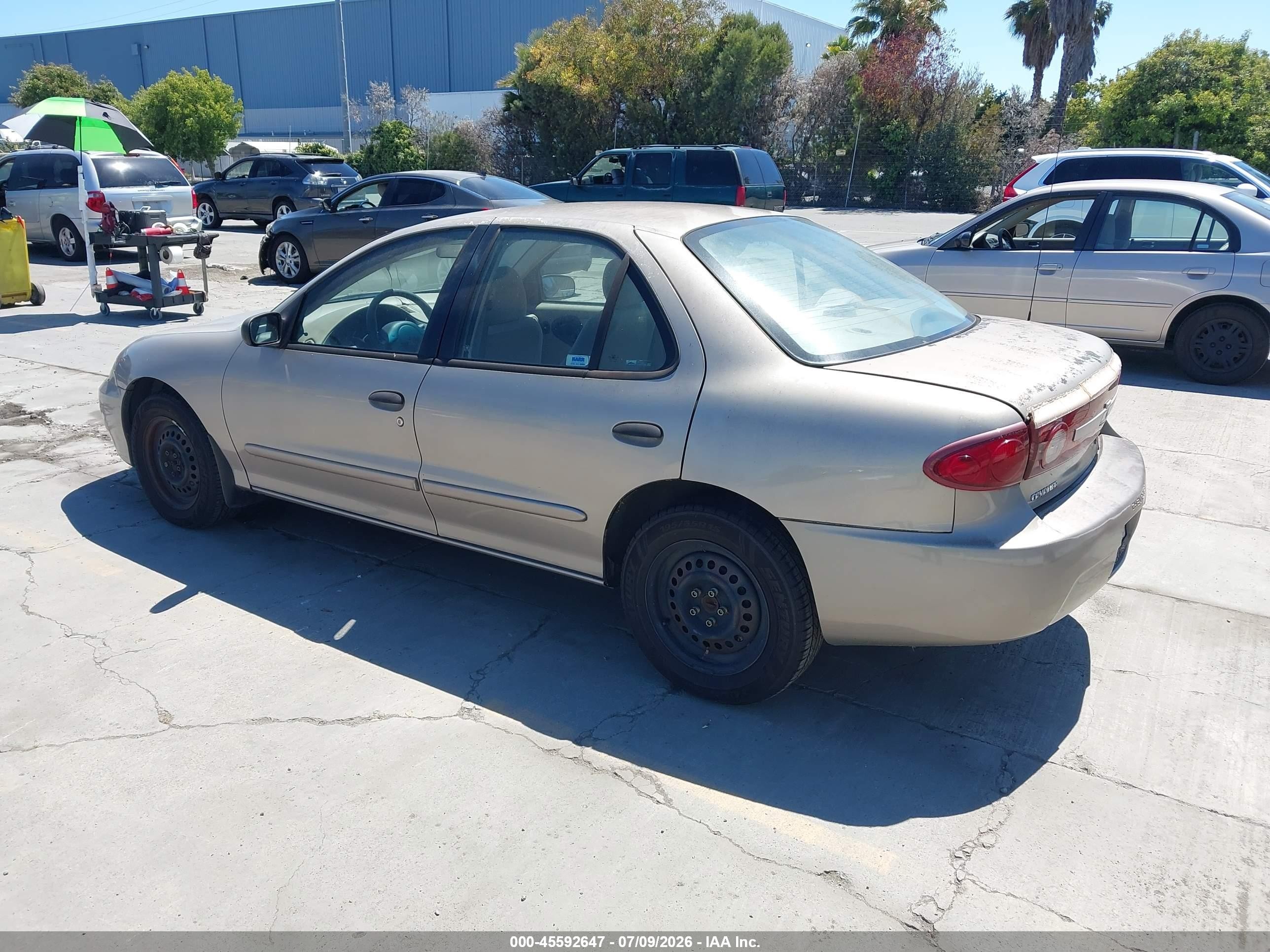 2003 Chevrolet Cavalier Ls Коричневый vin: 1G1JF52FX37185406