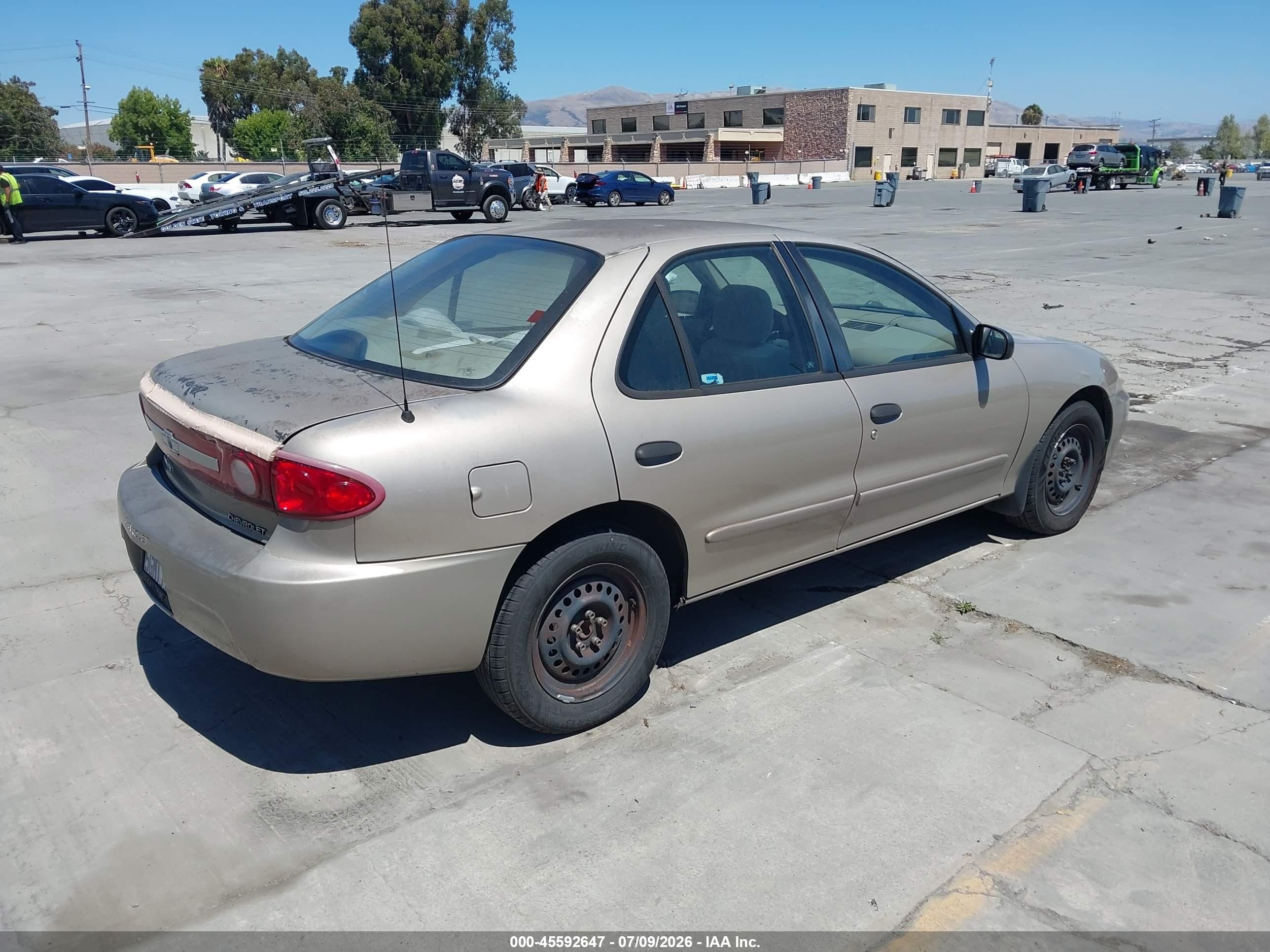 2003 Chevrolet Cavalier Ls Коричневый vin: 1G1JF52FX37185406