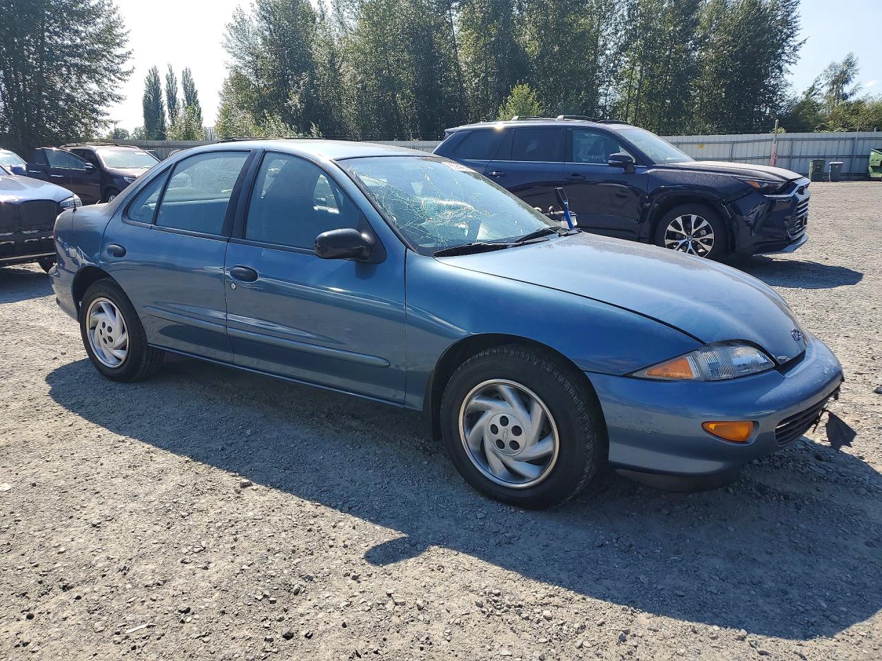 1997 Chevrolet Cavalier Ls Blue vin: 1G1JF52T0V7261093