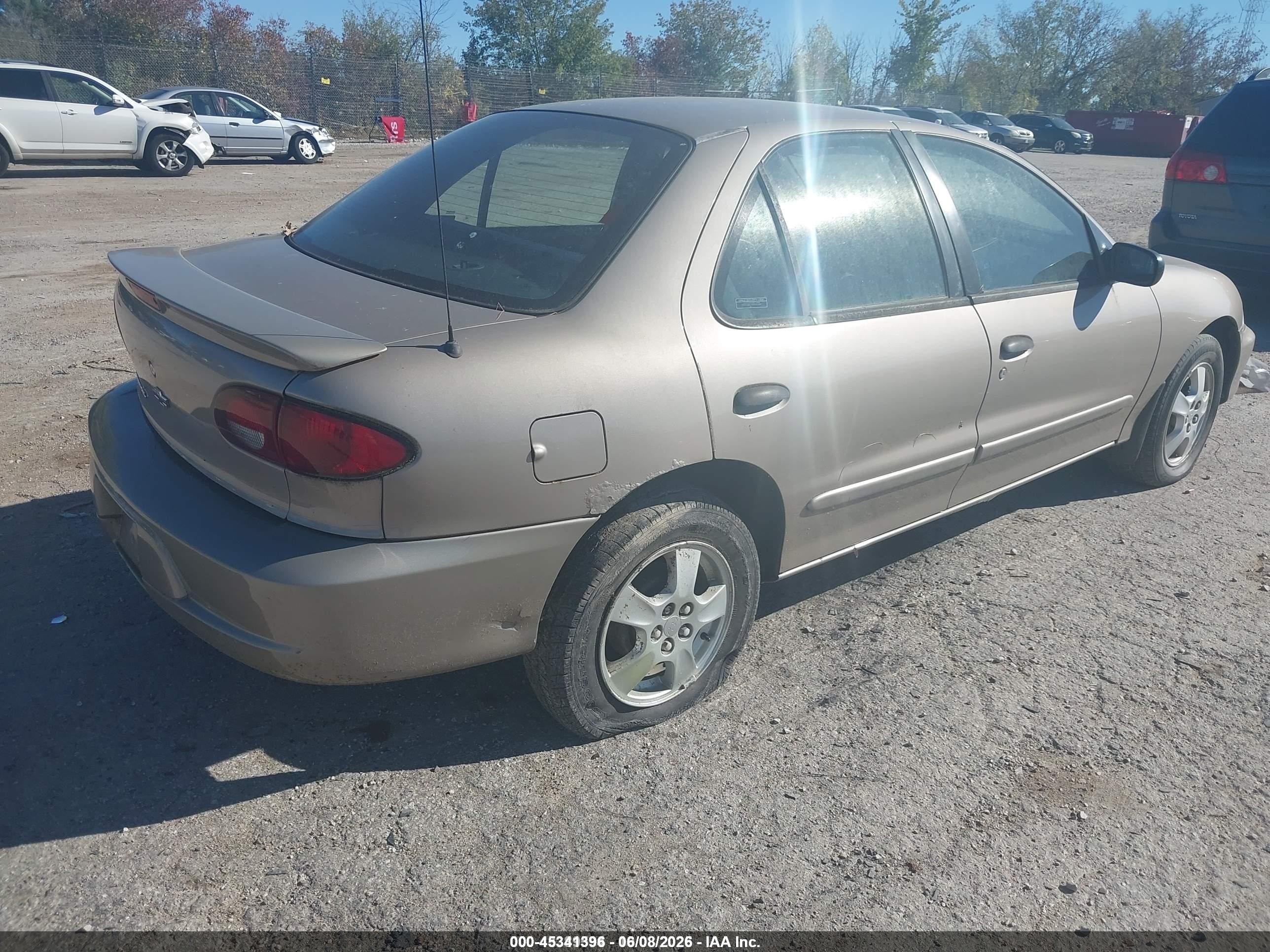 2000 Chevrolet Cavalier Ls Коричневый vin: 1G1JF52T2Y7255512