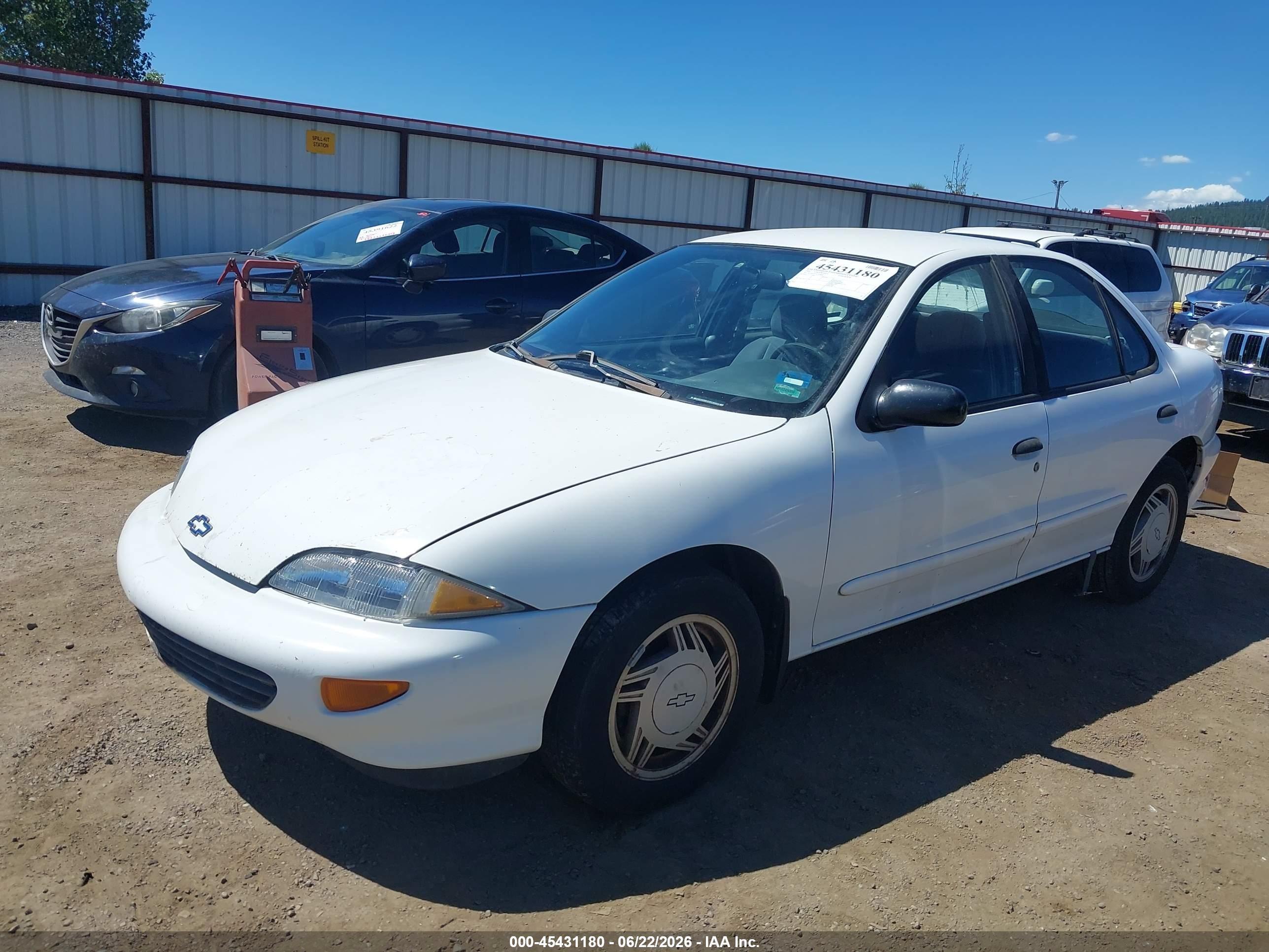 1996 Chevrolet Cavalier Ls White vin: 1G1JF52T7T7236849