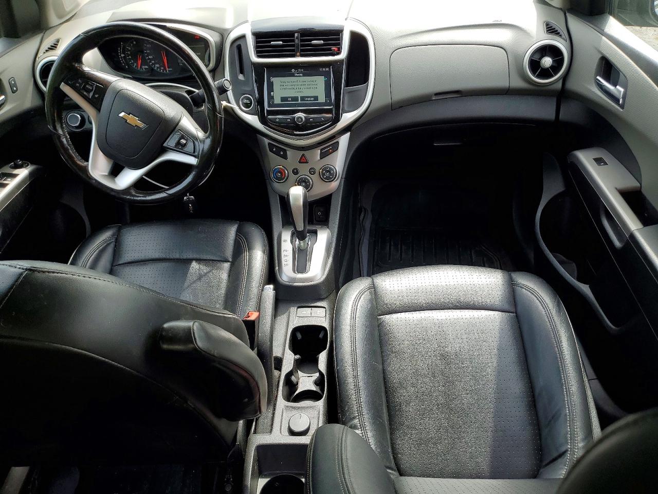 2017 Chevrolet Sonic Premier Silver vin: 1G1JF5SB5H4134255