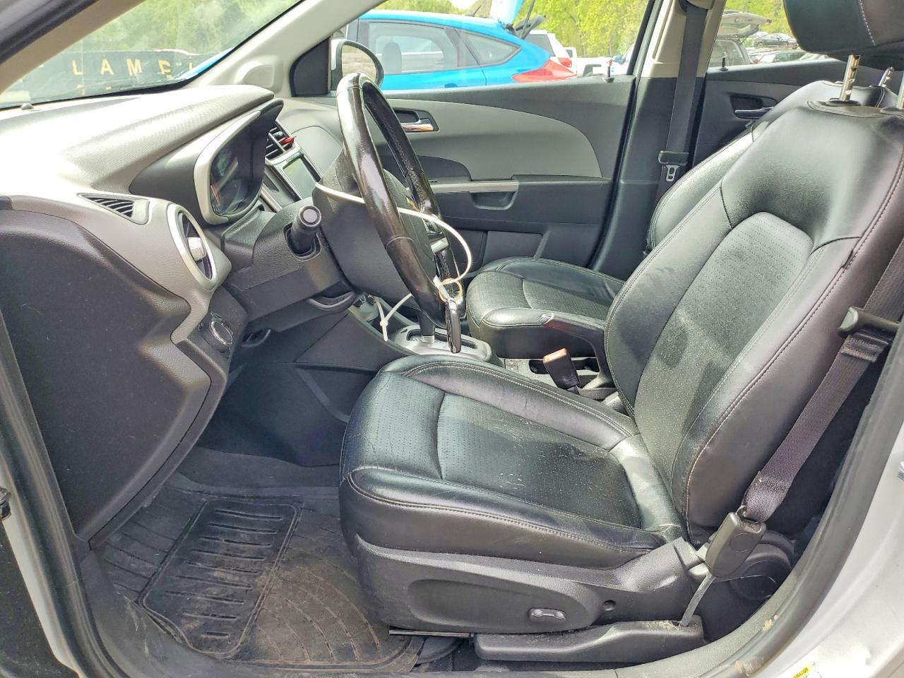 2017 Chevrolet Sonic Premier Silver vin: 1G1JF5SB5H4134255