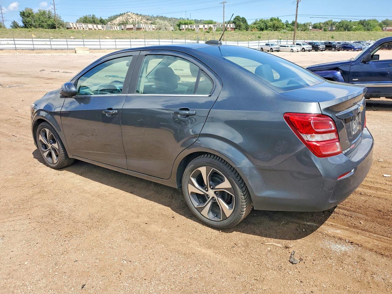 2017 Chevrolet Sonic Premier Charcoal vin: 1G1JF5SB6H4110899