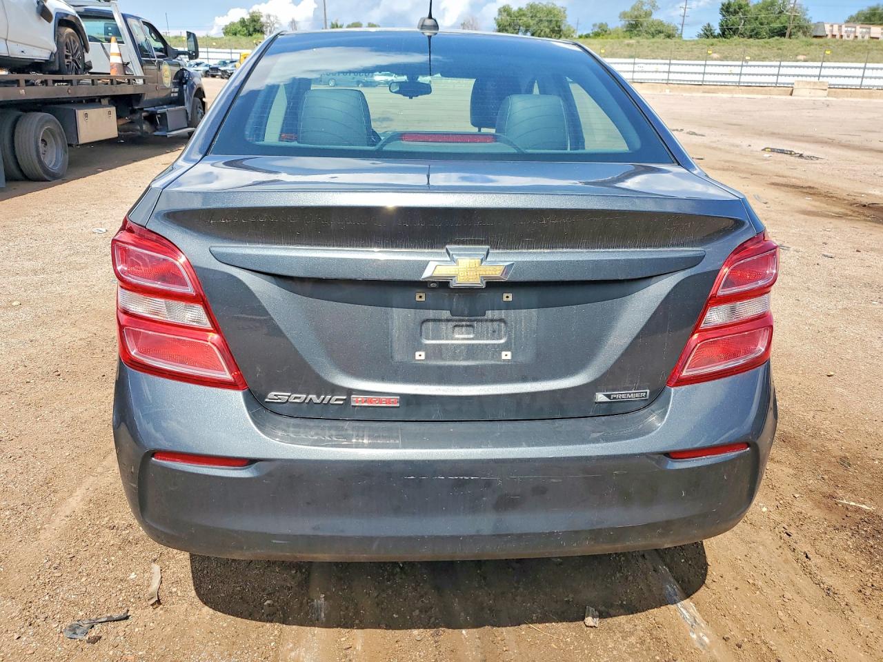 2017 Chevrolet Sonic Premier Charcoal vin: 1G1JF5SB6H4110899