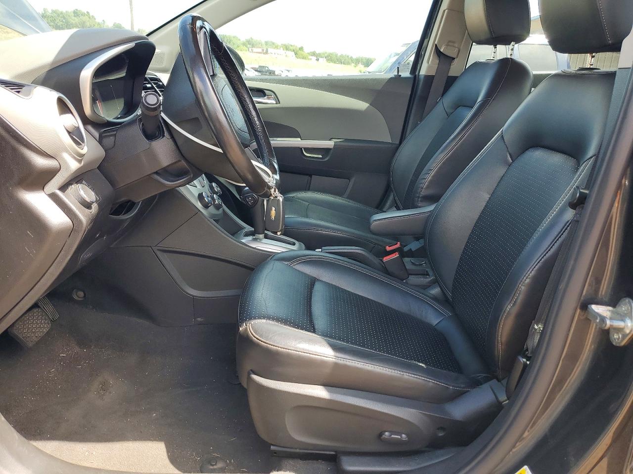 2017 Chevrolet Sonic Premier Charcoal vin: 1G1JF5SB6H4110899