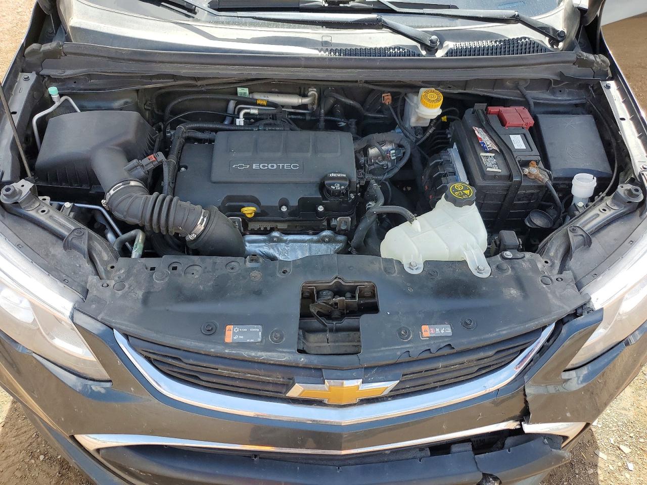 2017 Chevrolet Sonic Premier Charcoal vin: 1G1JF5SB6H4110899