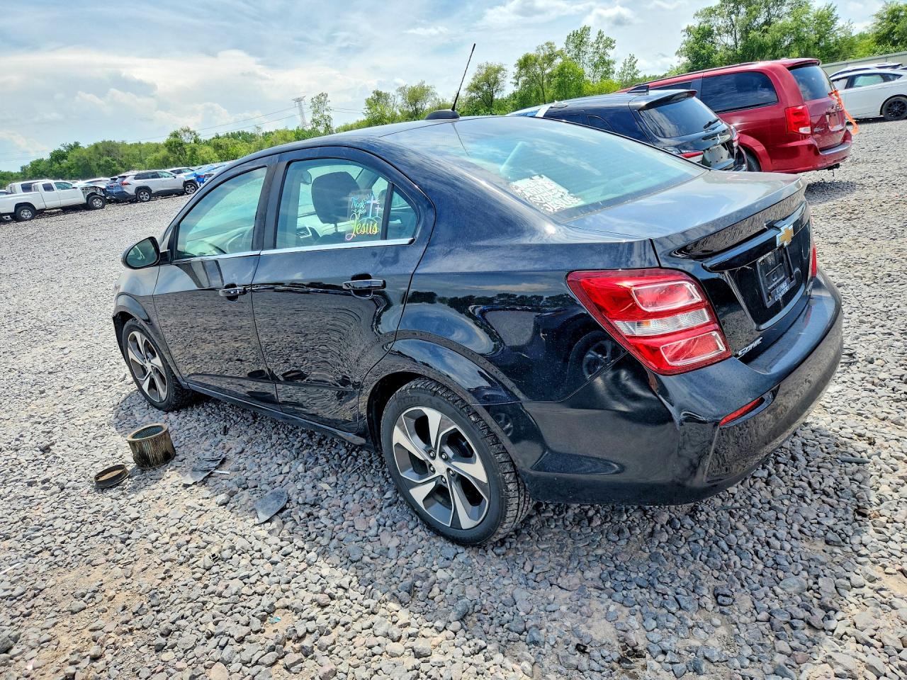 2019 Chevrolet Sonic Premier Black vin: 1G1JF5SB6K4123921
