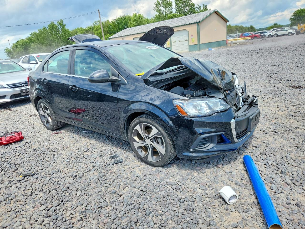 2019 Chevrolet Sonic Premier Black vin: 1G1JF5SB6K4123921