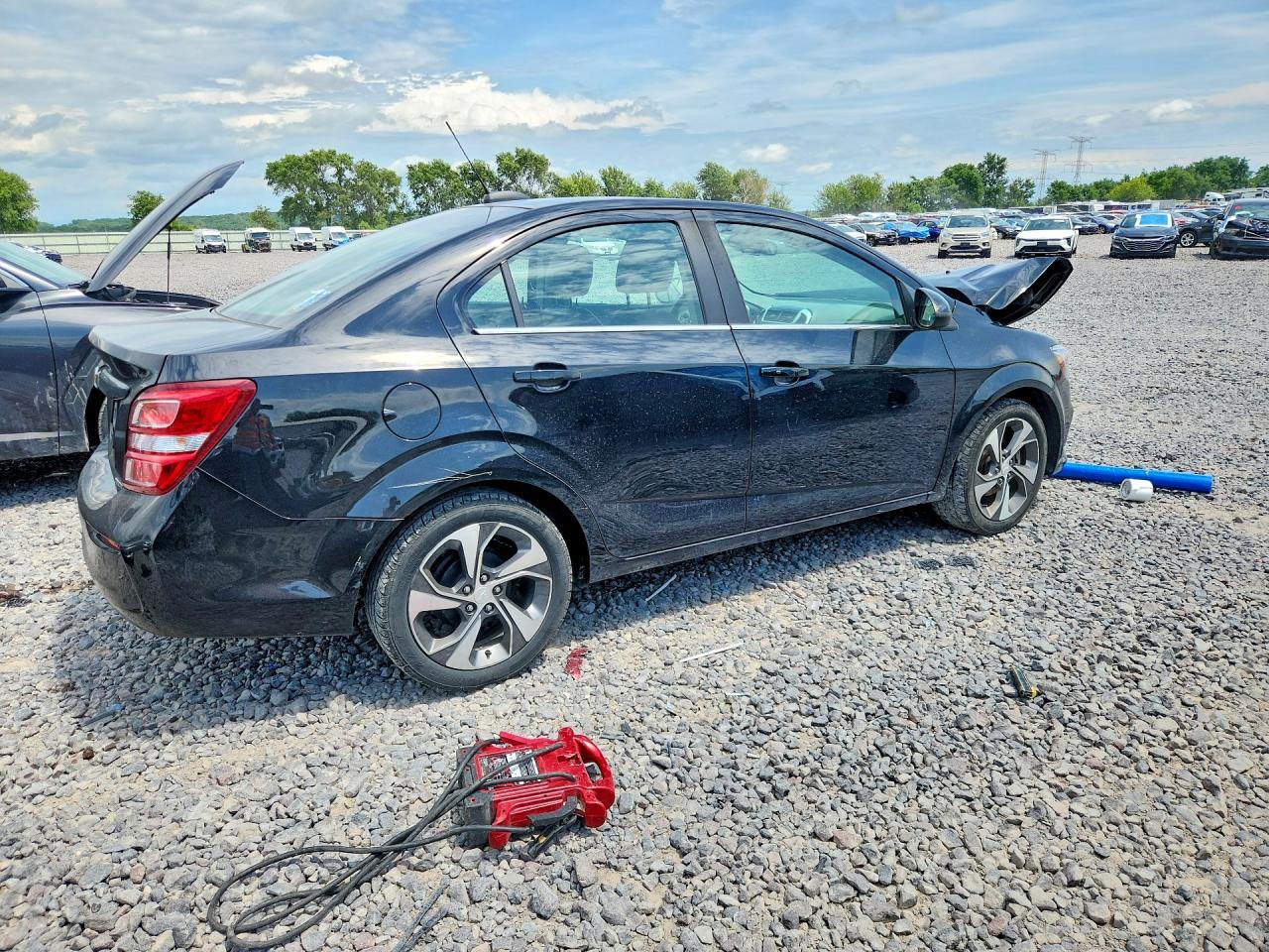 2019 Chevrolet Sonic Premier Black vin: 1G1JF5SB6K4123921